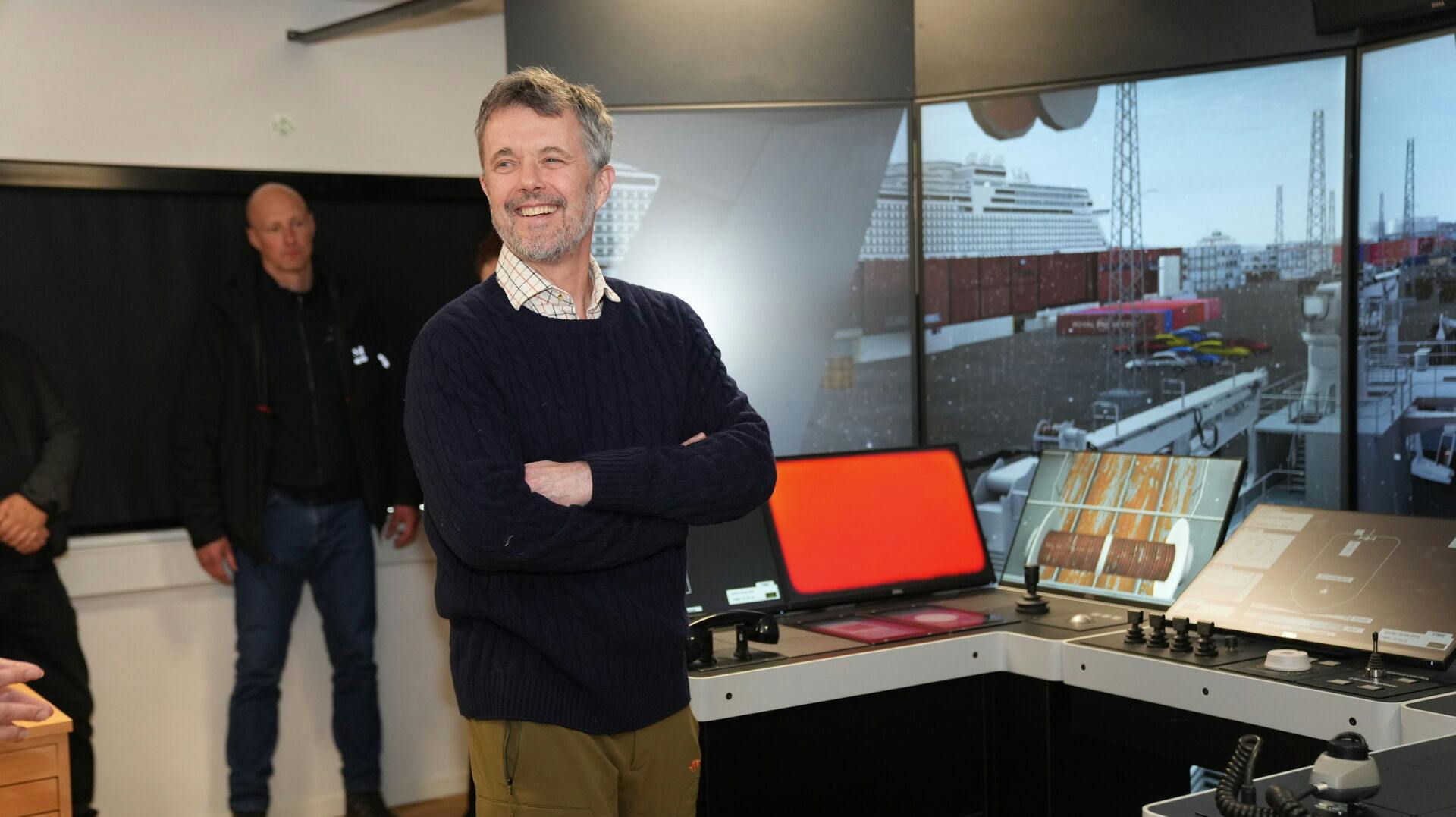 Kong Frederik X besøger Grønlands Maritime Center i Nuuk.