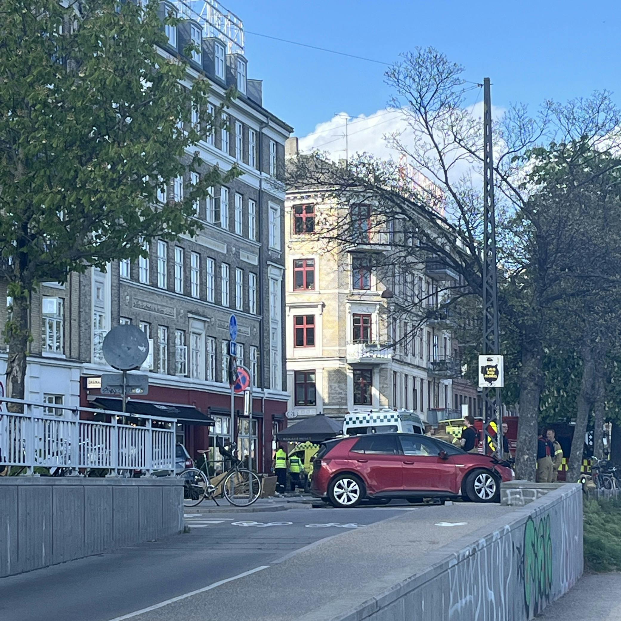 Ulykke ved Dronning Louises Bro.