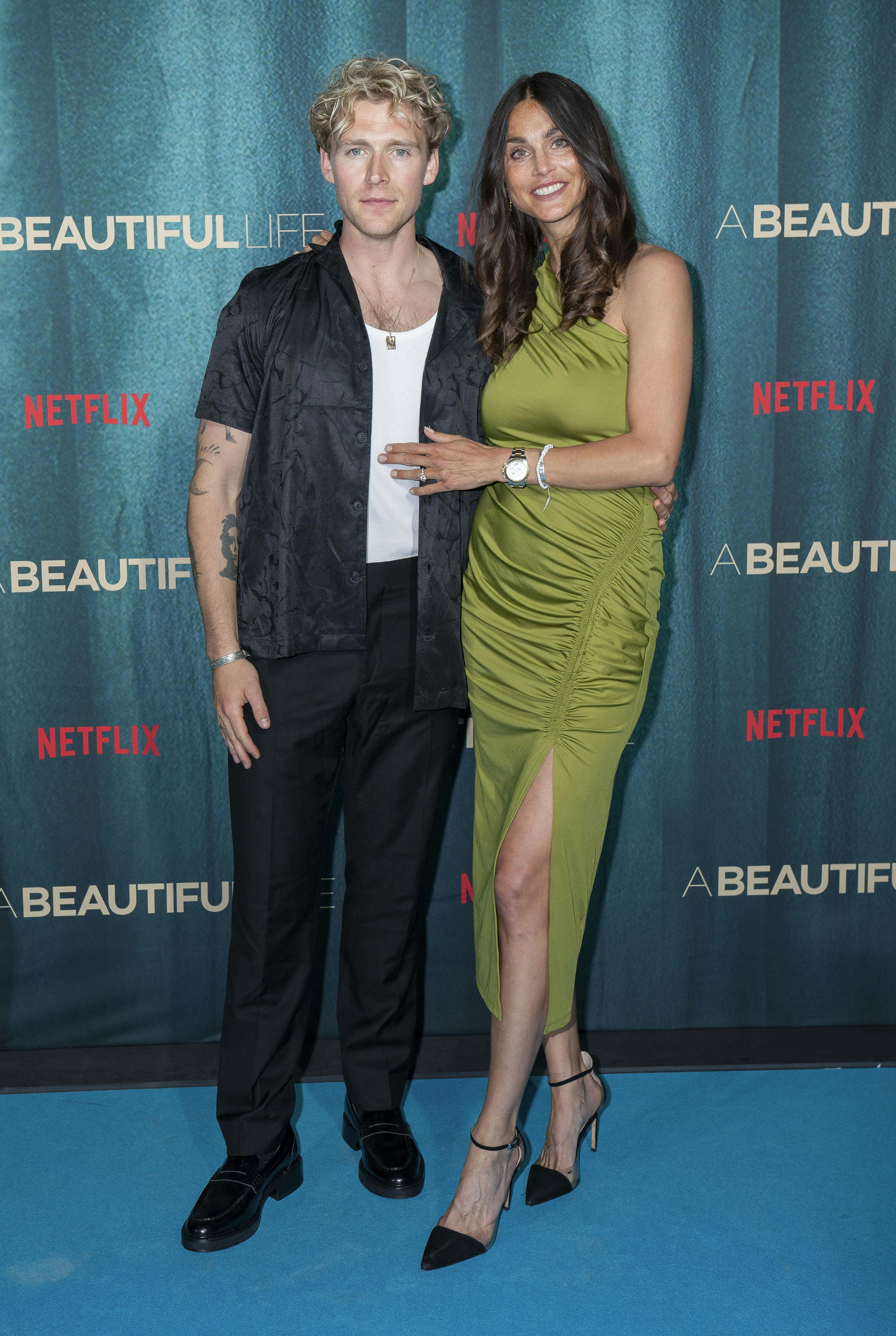Christopher er gift med Cecilie Haugaard, som han har døtrene Noelle og Isabelle med. Her til premiere på "A Beautiful Life", som sparkede gang i hans internationale gennembrud. 