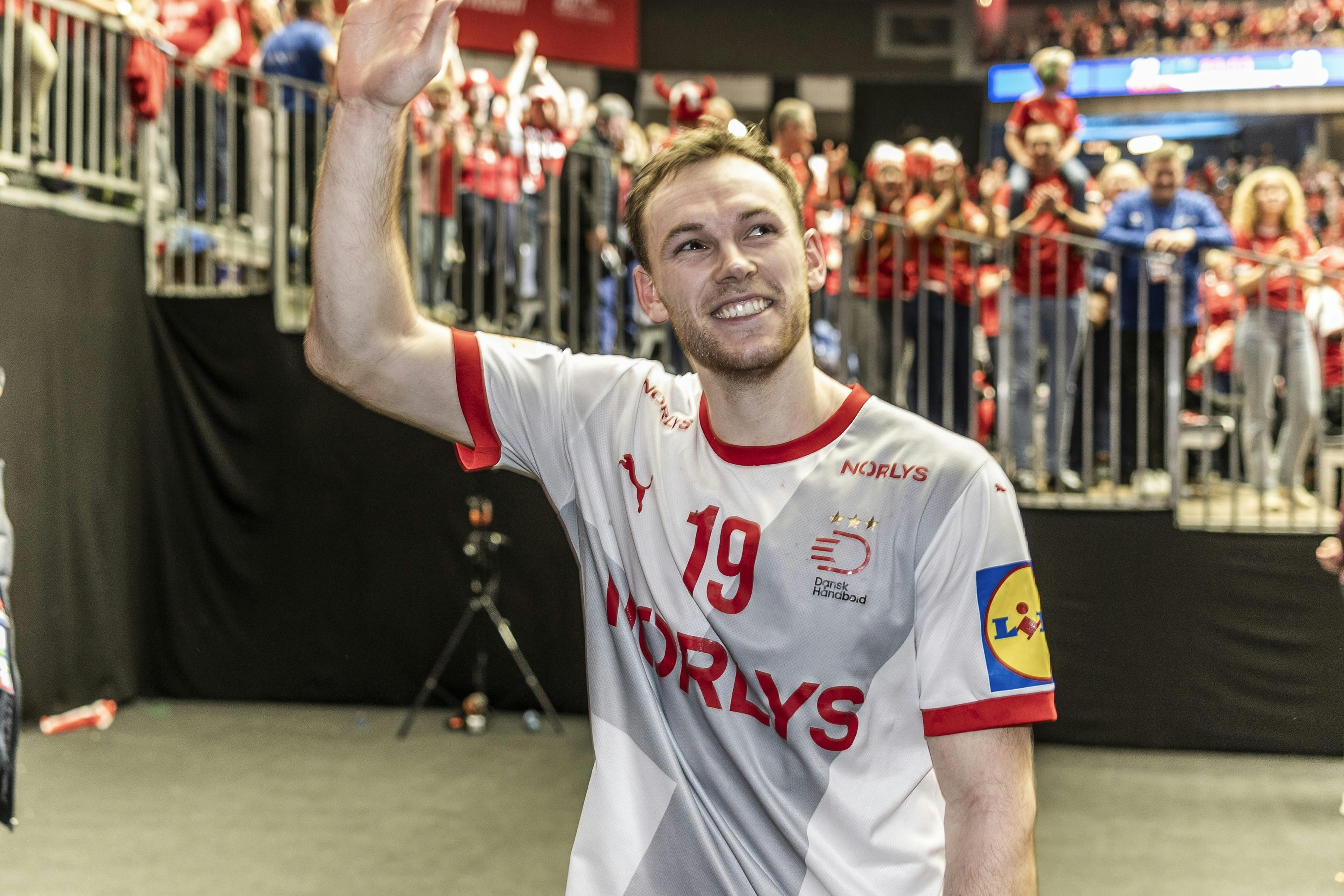 Mathias Gidsel er "årets mandlige håndboldspiller i Danmark".