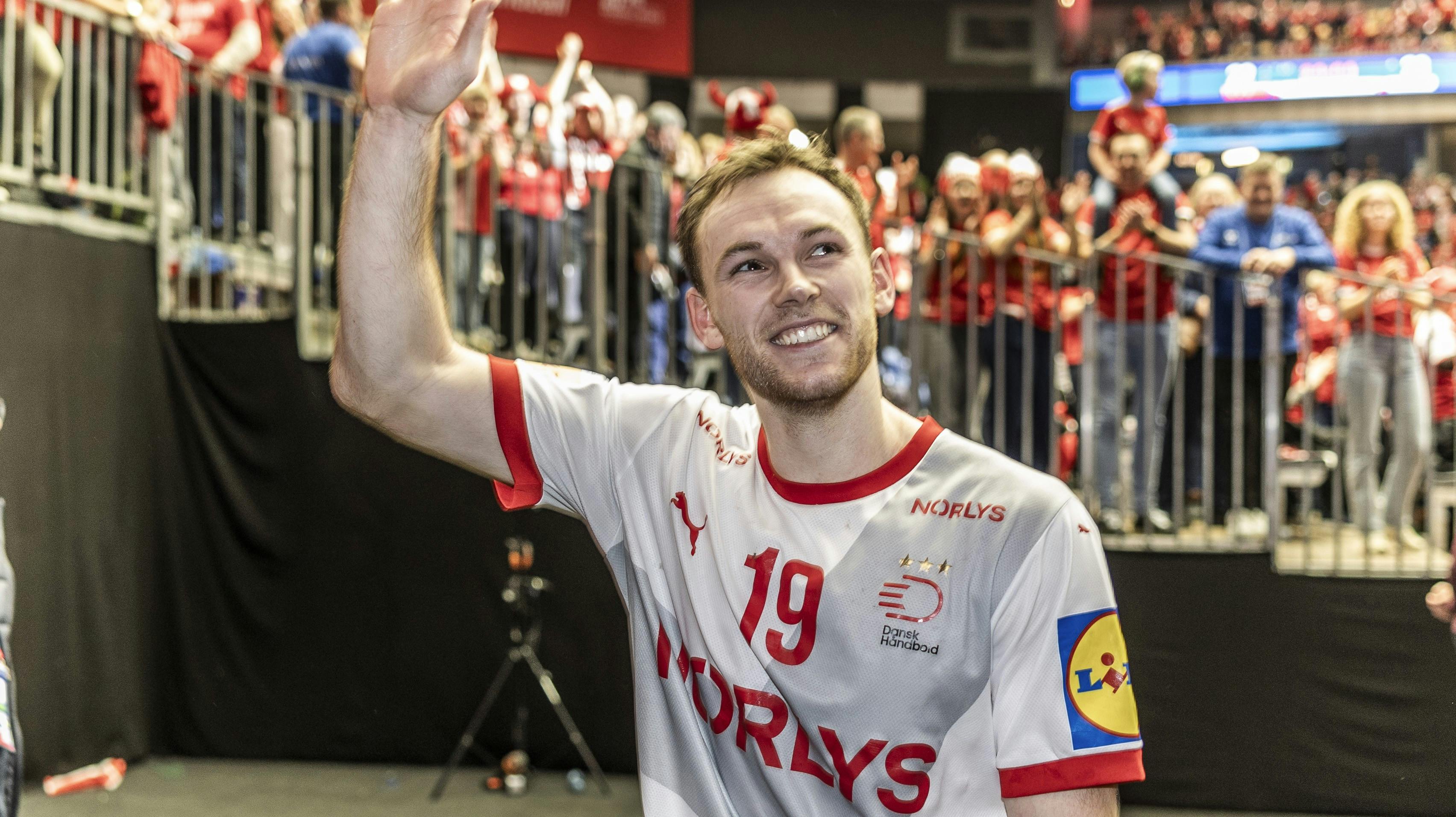 Mathias Gidsel er "årets mandlige håndboldspiller i Danmark".