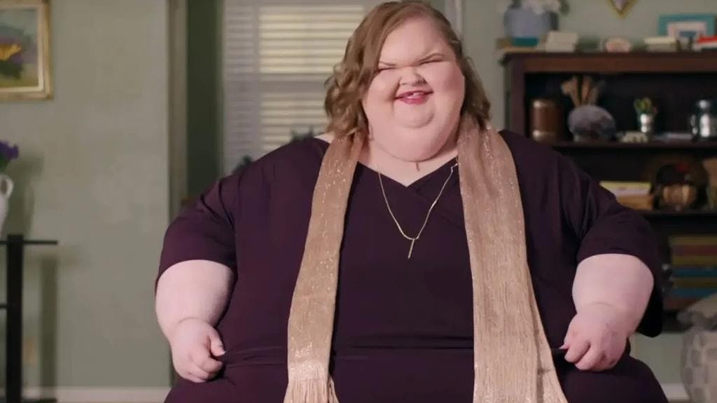Tammy Slaton vejede 328 kilo, da hun medvirkede i programmet "1000lb. Sisters" for første gang.