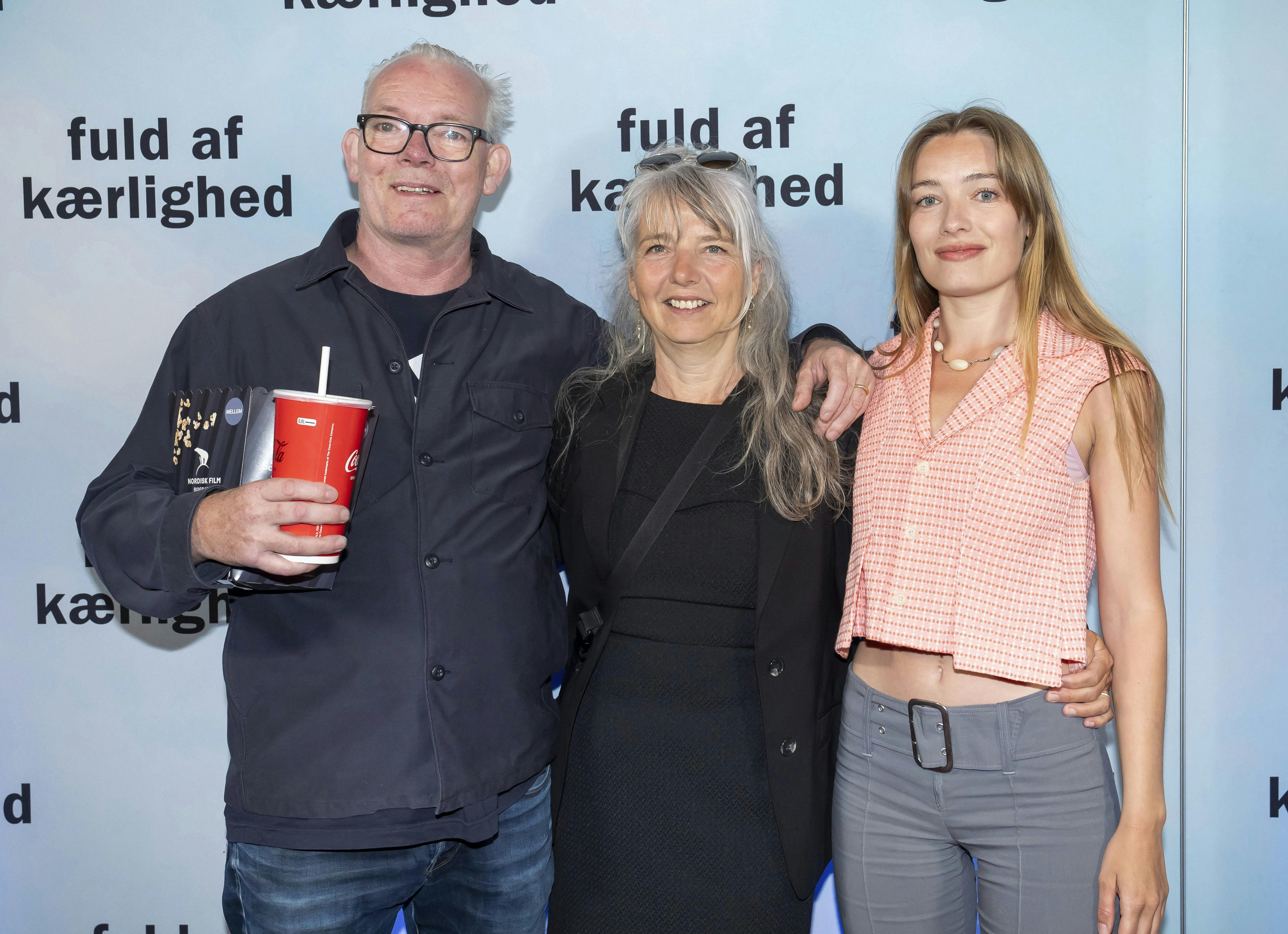 Søren Malling, Petrine Agger og Carla Malling Agger.