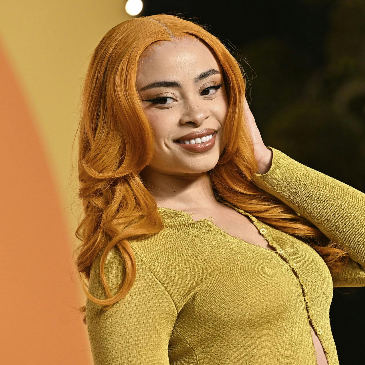 Ice Spice arrives at the Vanity Fair Oscar Party on Sunday, March 2, 2025, at the Wallis Annenberg Center for the Performing Arts in Beverly Hills, Calif. (Photo by Evan Agostini/Invision/AP)