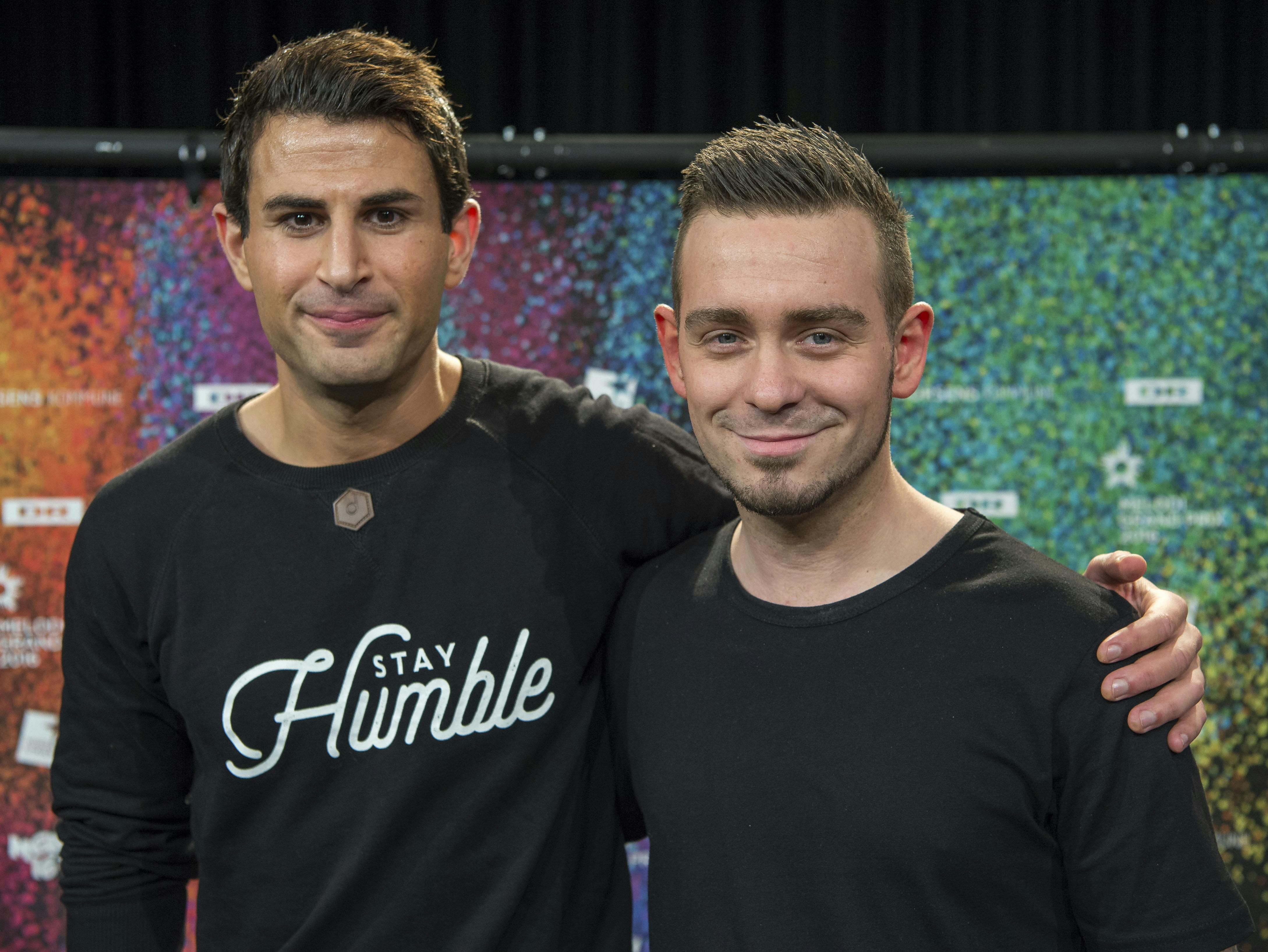 Murad "Muri" Mahmoud og Mario Sciacca stillede i 2016 op i det danske Melodi Grand Prix med "To stjerner".