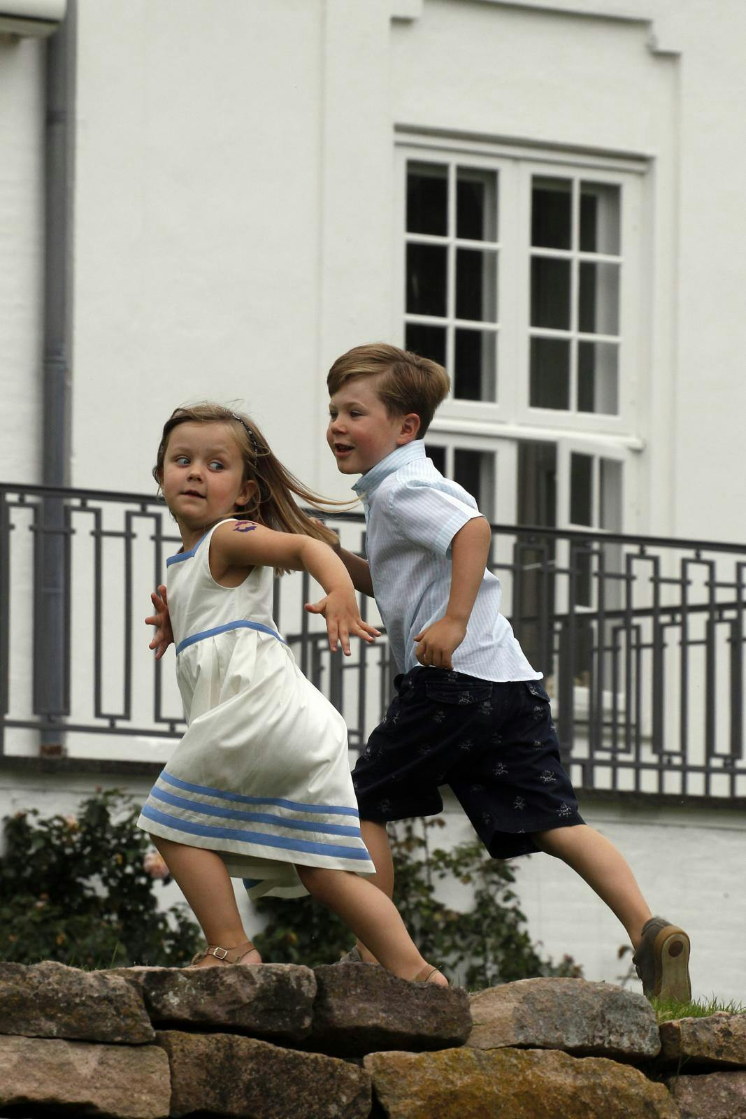 prinsesse Isabella og kronprins Christian 