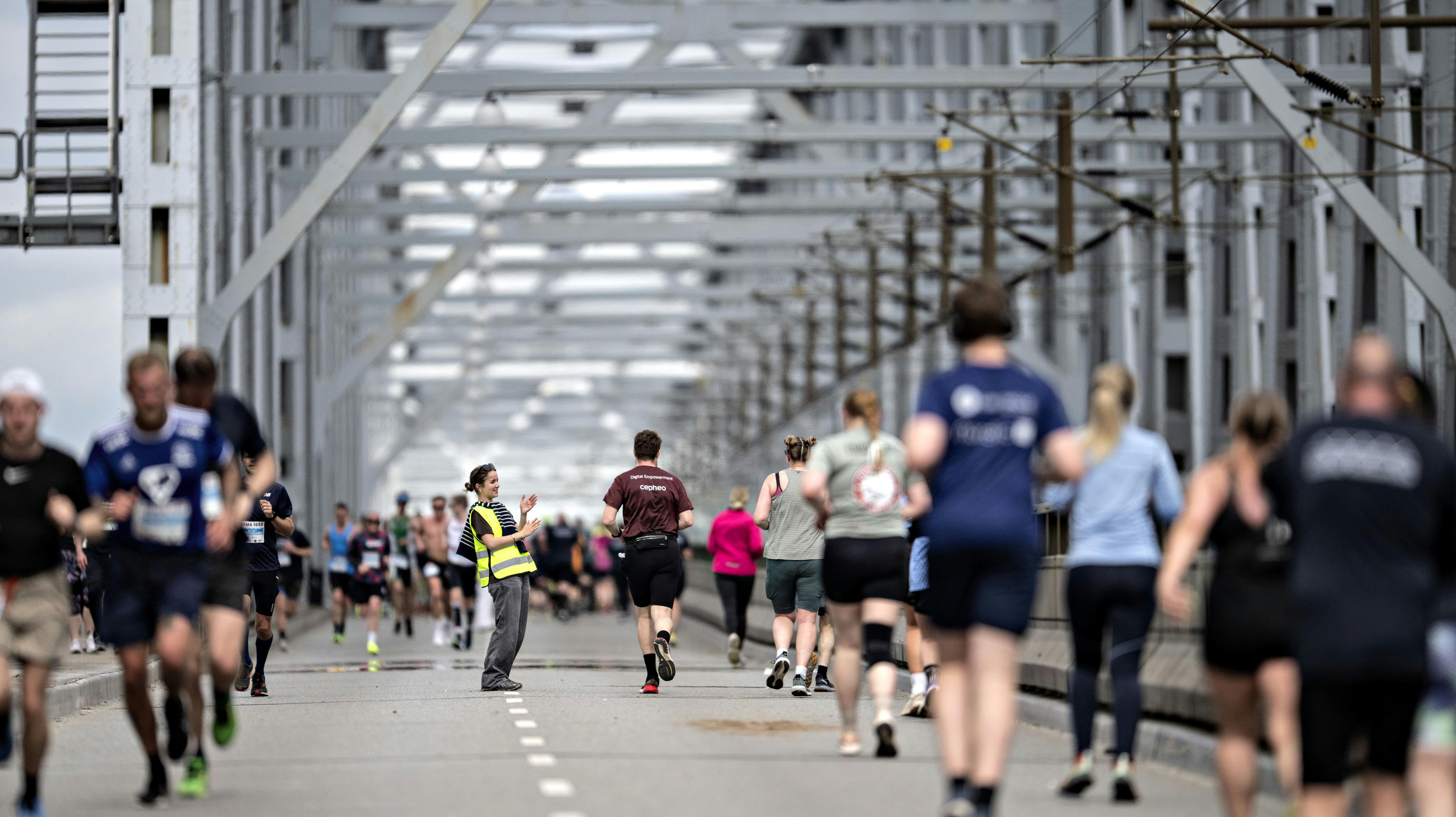 Lillebælt Halvmarathon 2024. Foto: Michael Bager