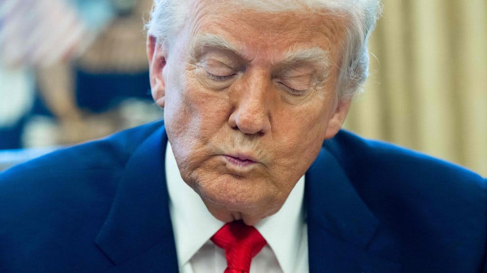 Den amerikanske præsident ser sig selv som "førstevalg" som pave. (Arkivfoto). - Foto: Saul Loeb/Ritzau Scanpix 