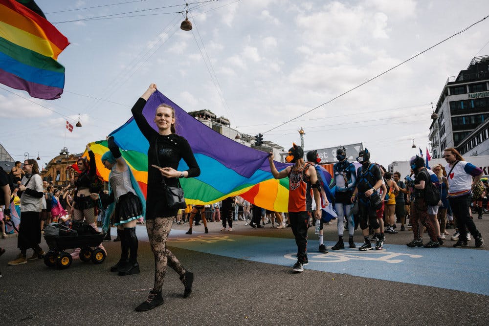 Dansk Industri var en af flere sponsorer, der valgte at trække sig inden 2024-udgaven af Copenhagen Pride. (Arkivfoto). - Foto: Emil Nicolai Helms/Ritzau Scanpix&nbsp;