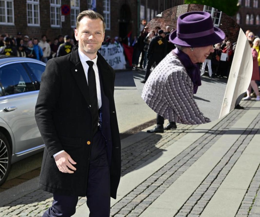Man forstår godt, at Peter Hummelgaard ikke havde tid til et interview - han var allerede alt for sent på den.