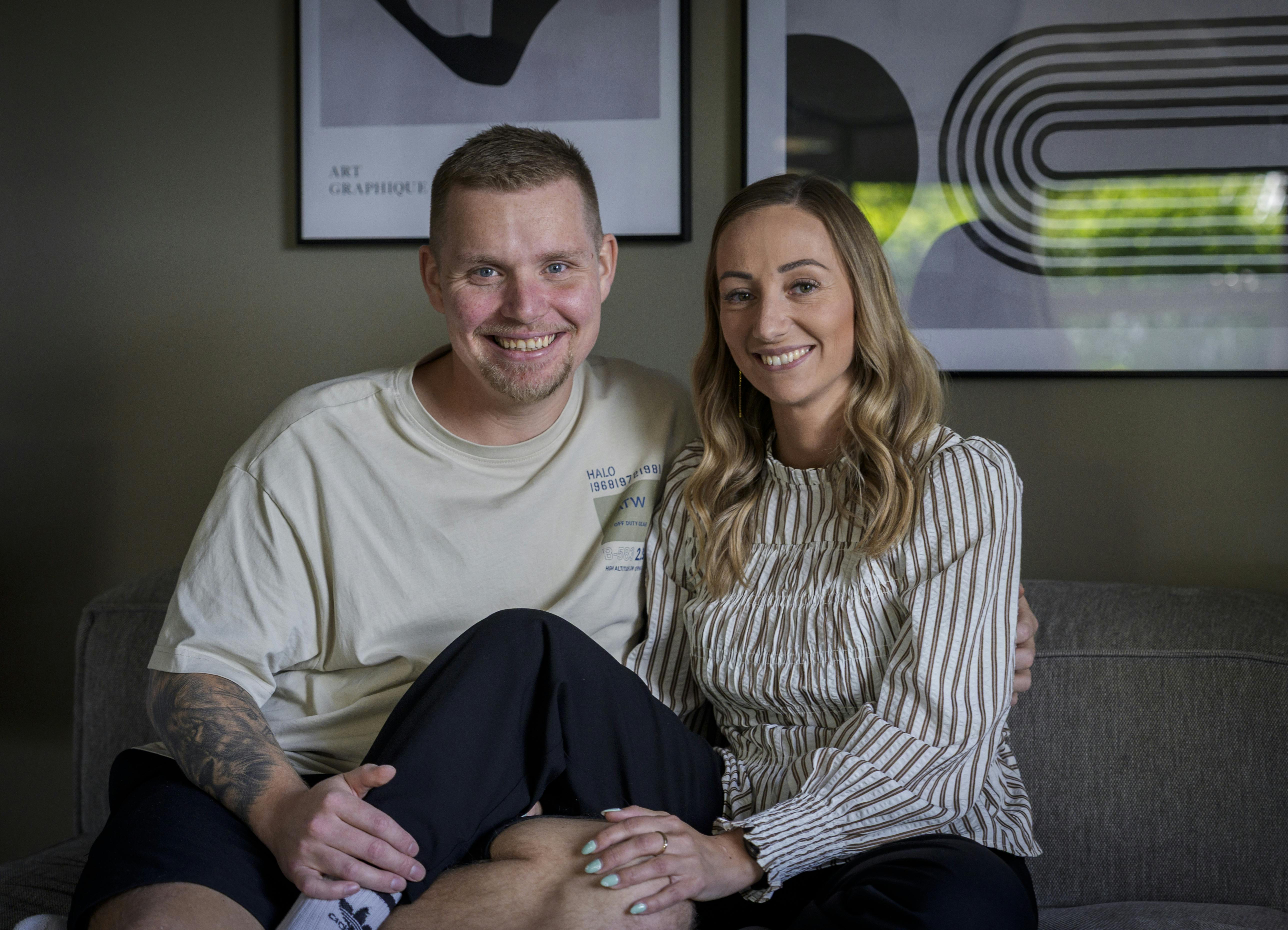 Mads og Nadia mødte hinanden i "Kærlighed hvor kragerne vender". - Det kunne ikke have endt bedre, siger han.
