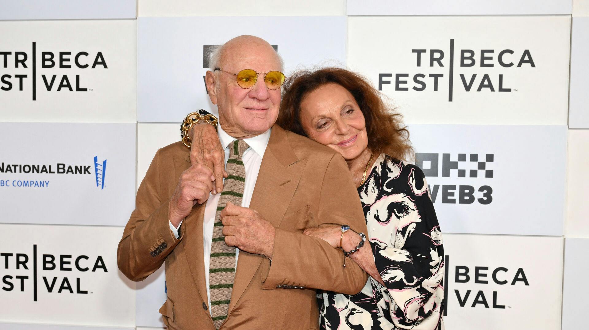 Belgian-US designer Diane von Furstenberg