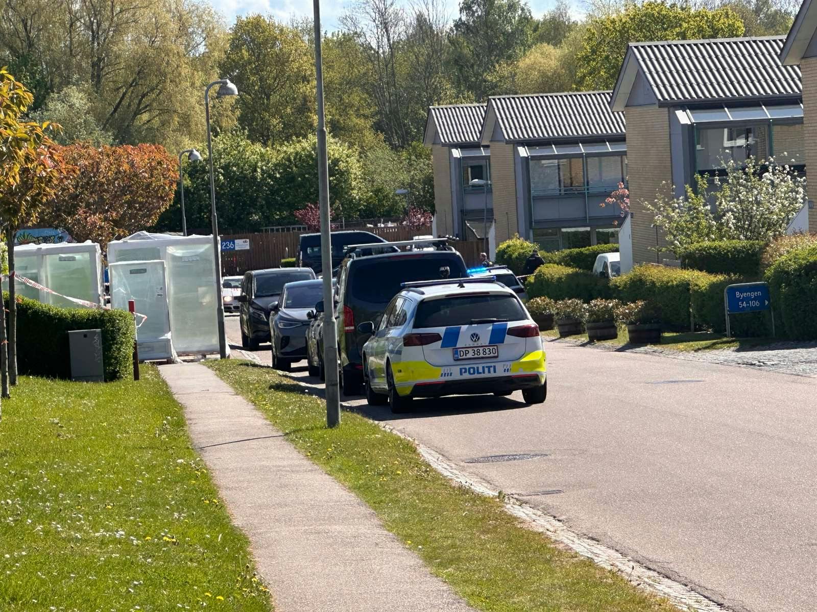 Der har onsdag været skyderi ved Byengen i Kokkedal.