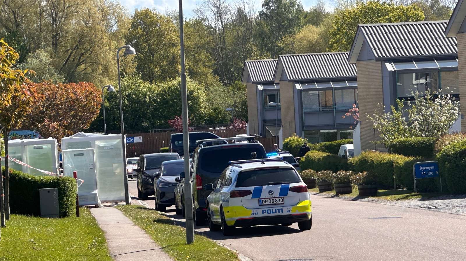 Der har onsdag været skyderi ved Byengen i Kokkedal.