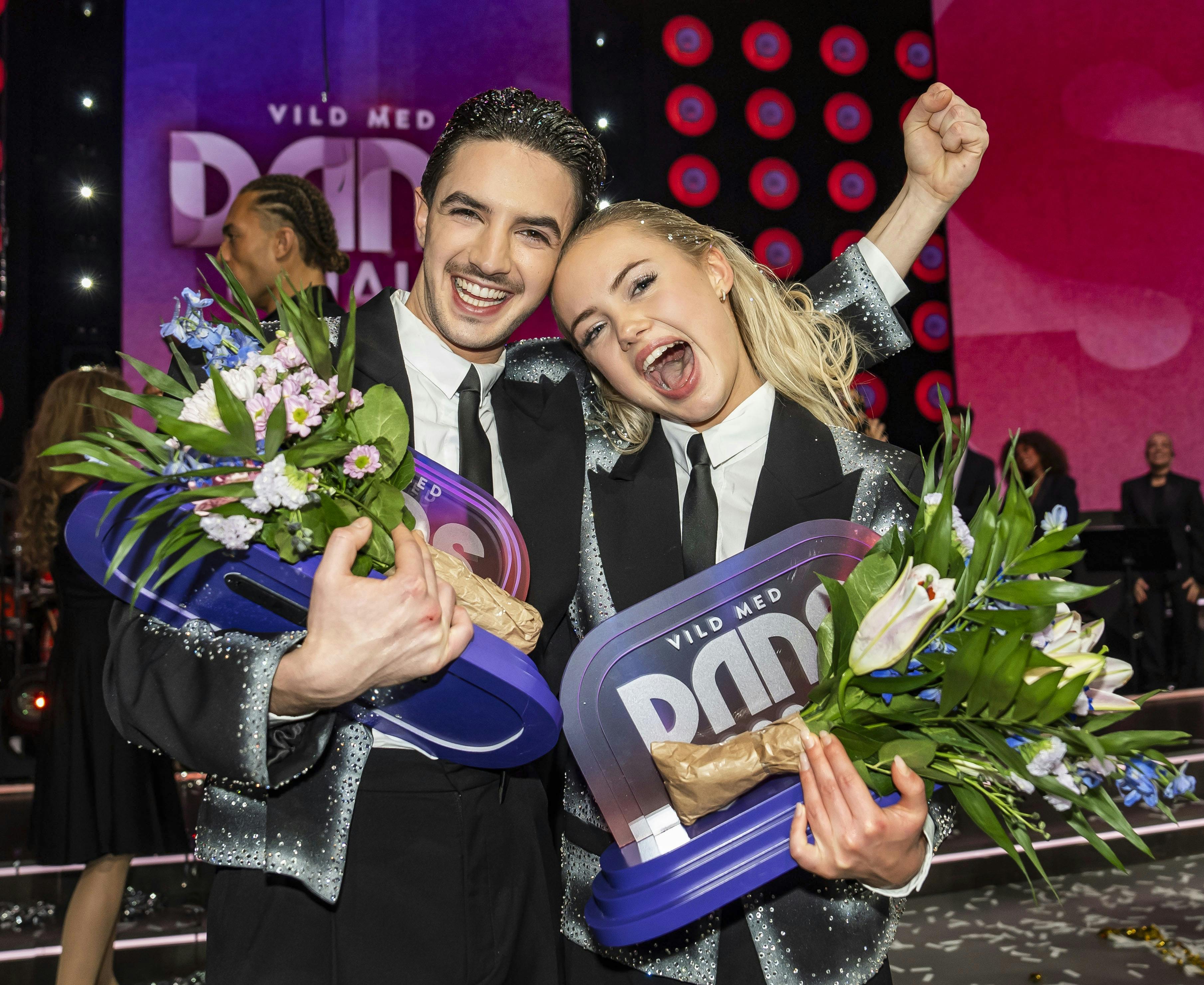 Eugen løb med sejren i 2024 med influencer Anna Munch.