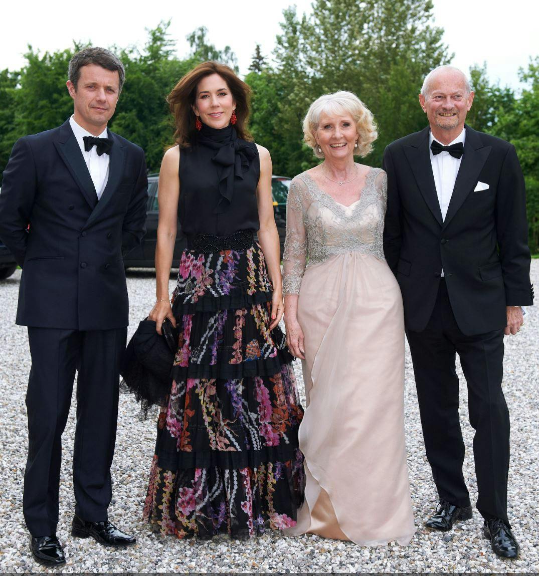 Da Per Thornit i 2012 fyldte 70 år, blev han selvfølgelig fejret af Frederik, Mary og fru Ulla Thornit.