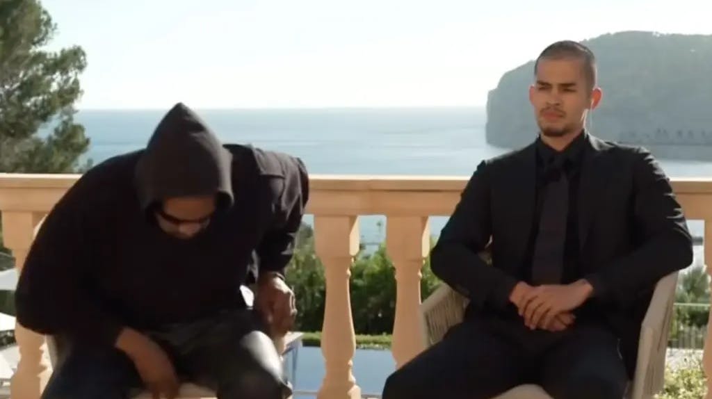 Der var dårlig stemning mellem Kanye West og Piers Morgan fra første færd.