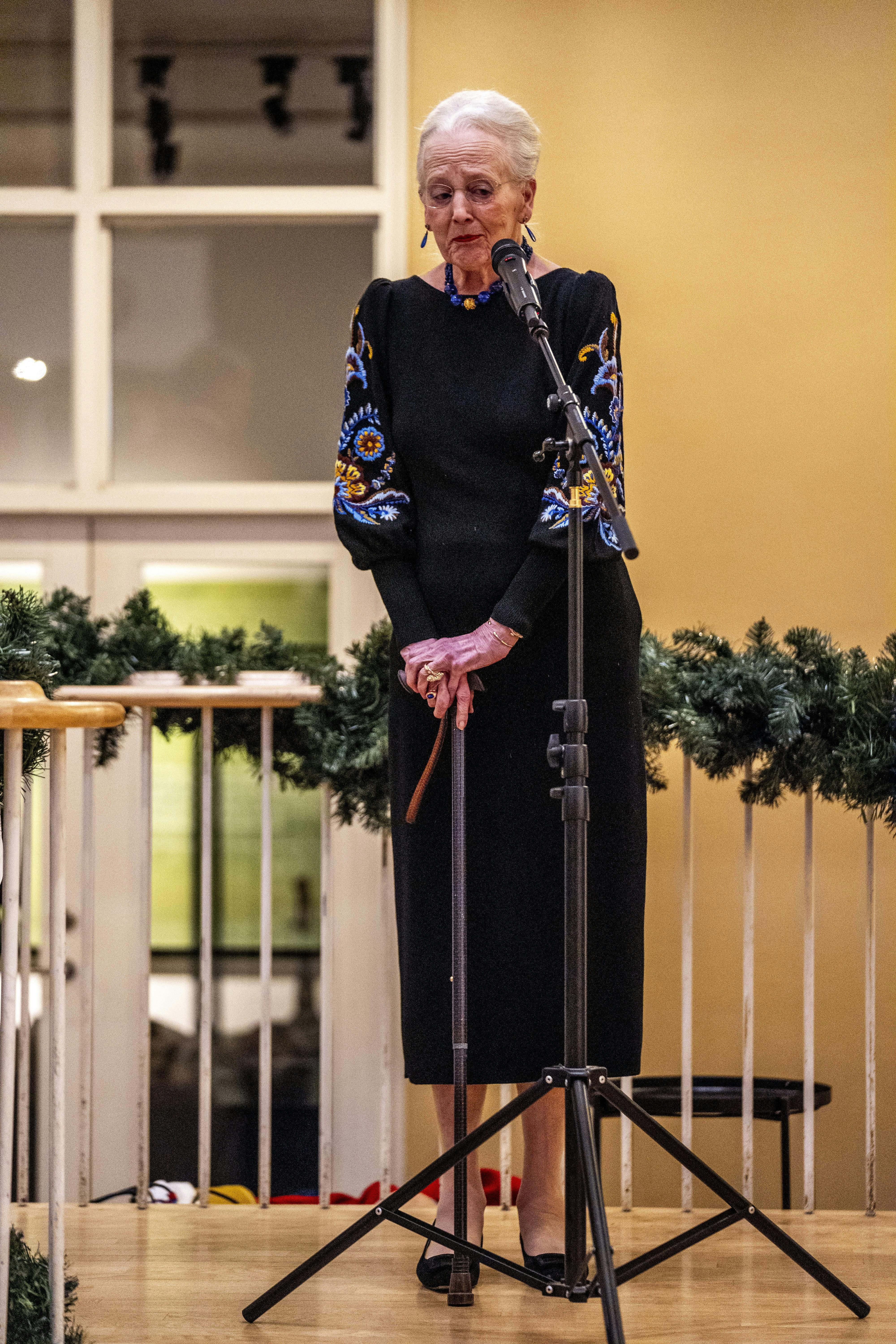 Dronning Margrethe modtager Kristeligt Dagblads Pris 2024. Nationalmuseet, København