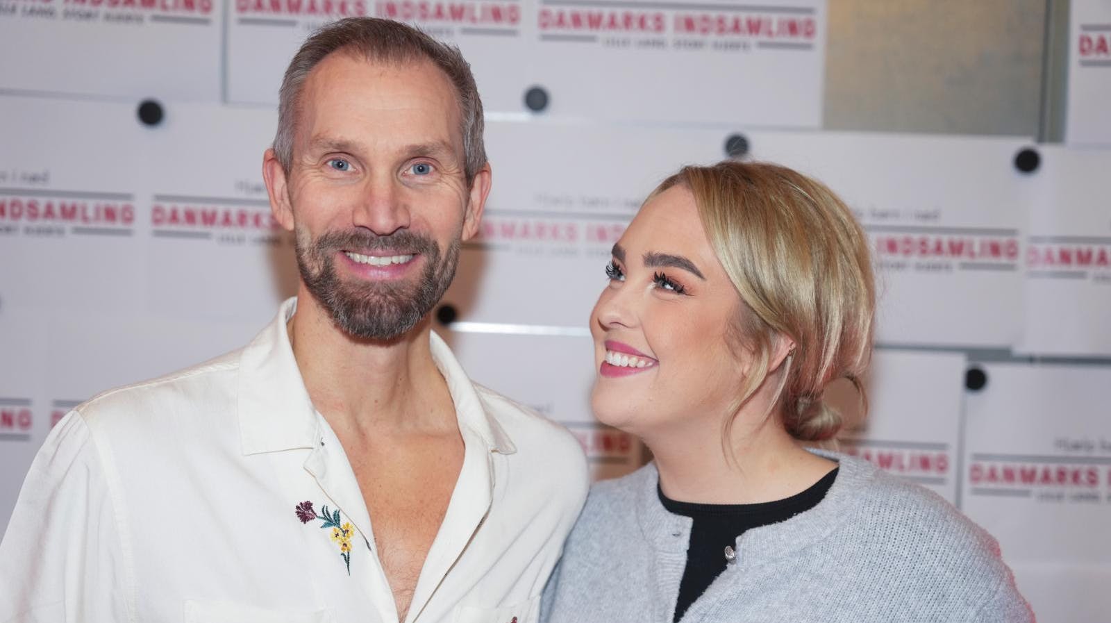 Mark Abildhauge og Julia Sofia blev forlovet sidste år.