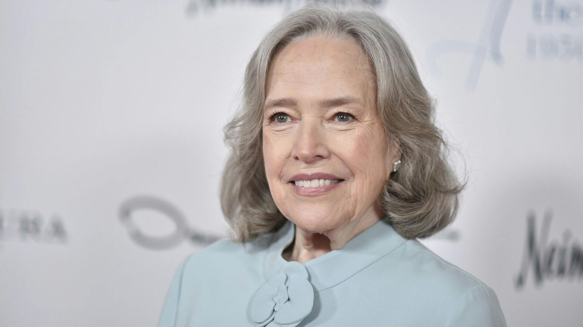 Kathy Bates arrives at the 36th Annual Colleagues Spring Luncheon and Oscar de la Renta Fashion Show on Thursday, May 8, 2025, in Beverly Hills, Calif. (Photo by Richard Shotwell/Invision/AP)
