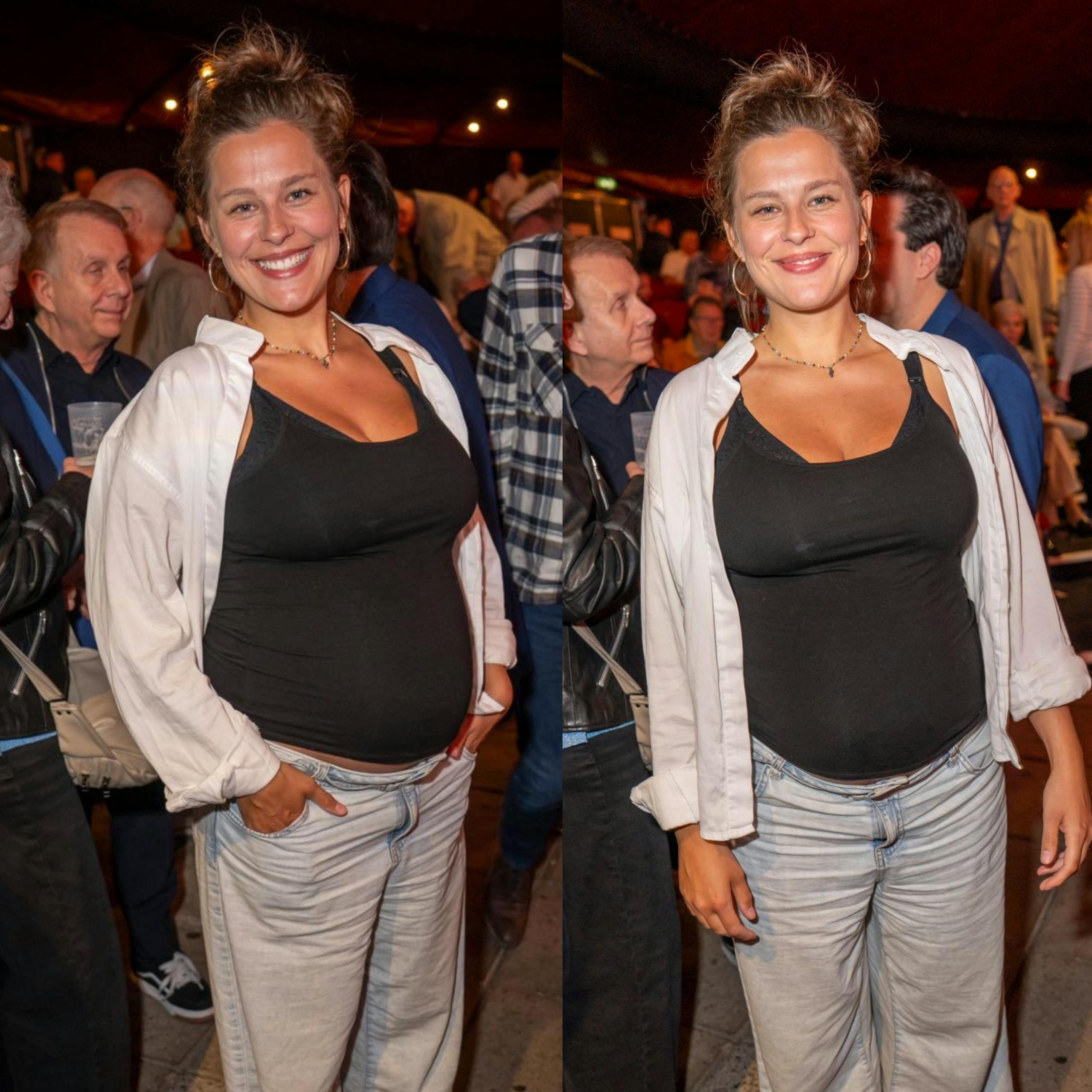 Sådan så Roberta ud torsdag aften under premieren på Cirkusrevyen.