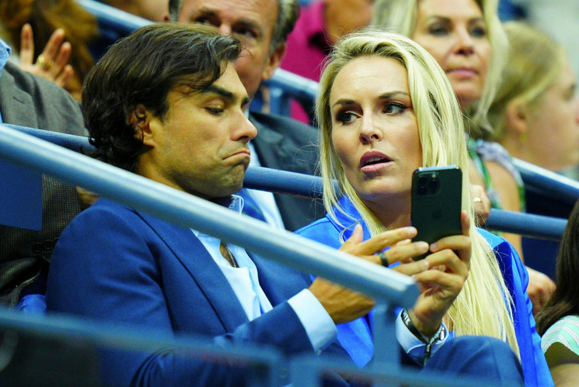 Lindsey Vonn with boyfriend Diego Osorio