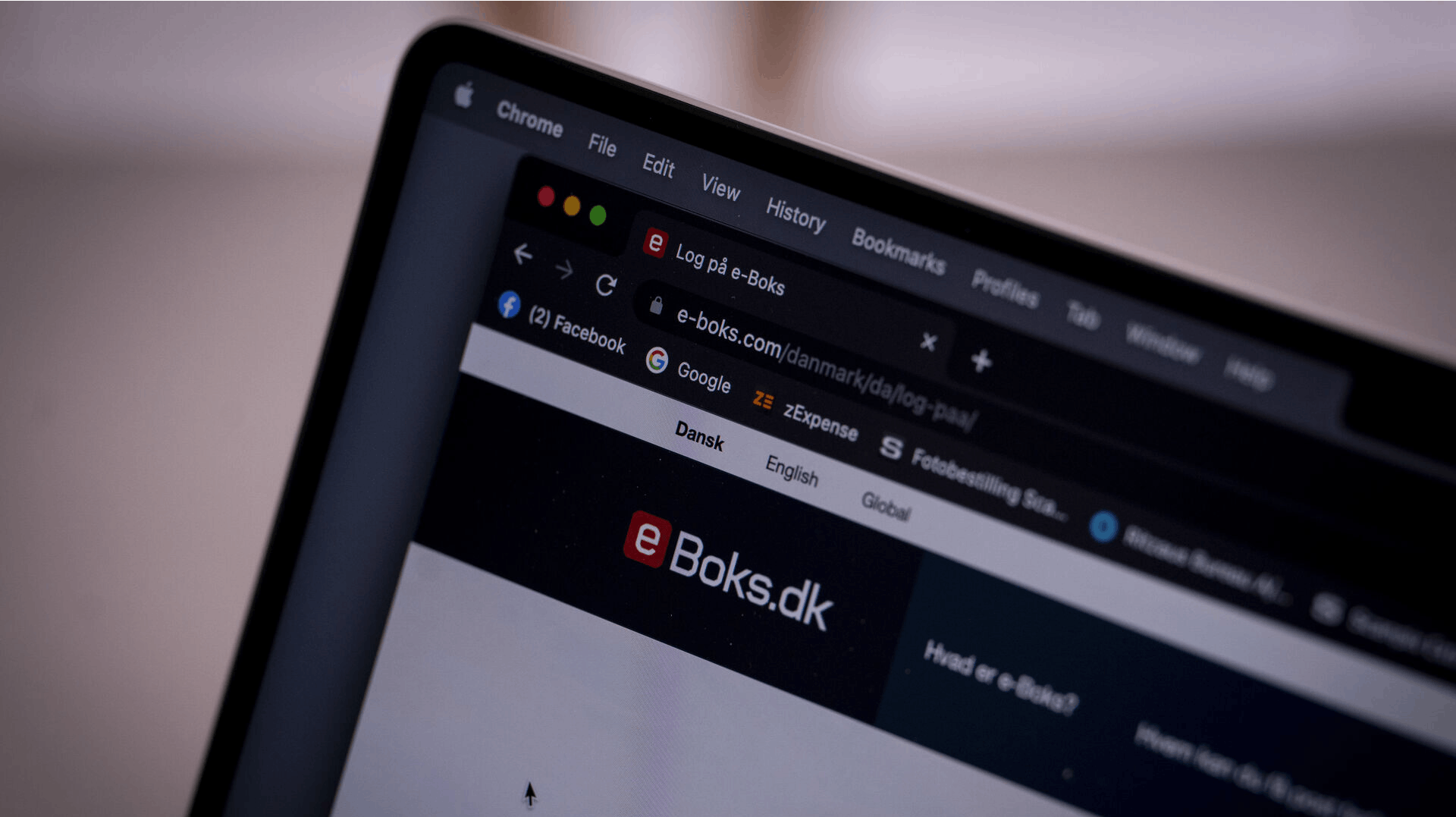 E-boks på iPhone og Mac computer, mandag den 29. august 2022. E-Boks A/S er et dansk firma der tilbyder en elektronisk postboks til alle danskere. (Foto: Liselotte Sabroe/Ritzau Scanpix)