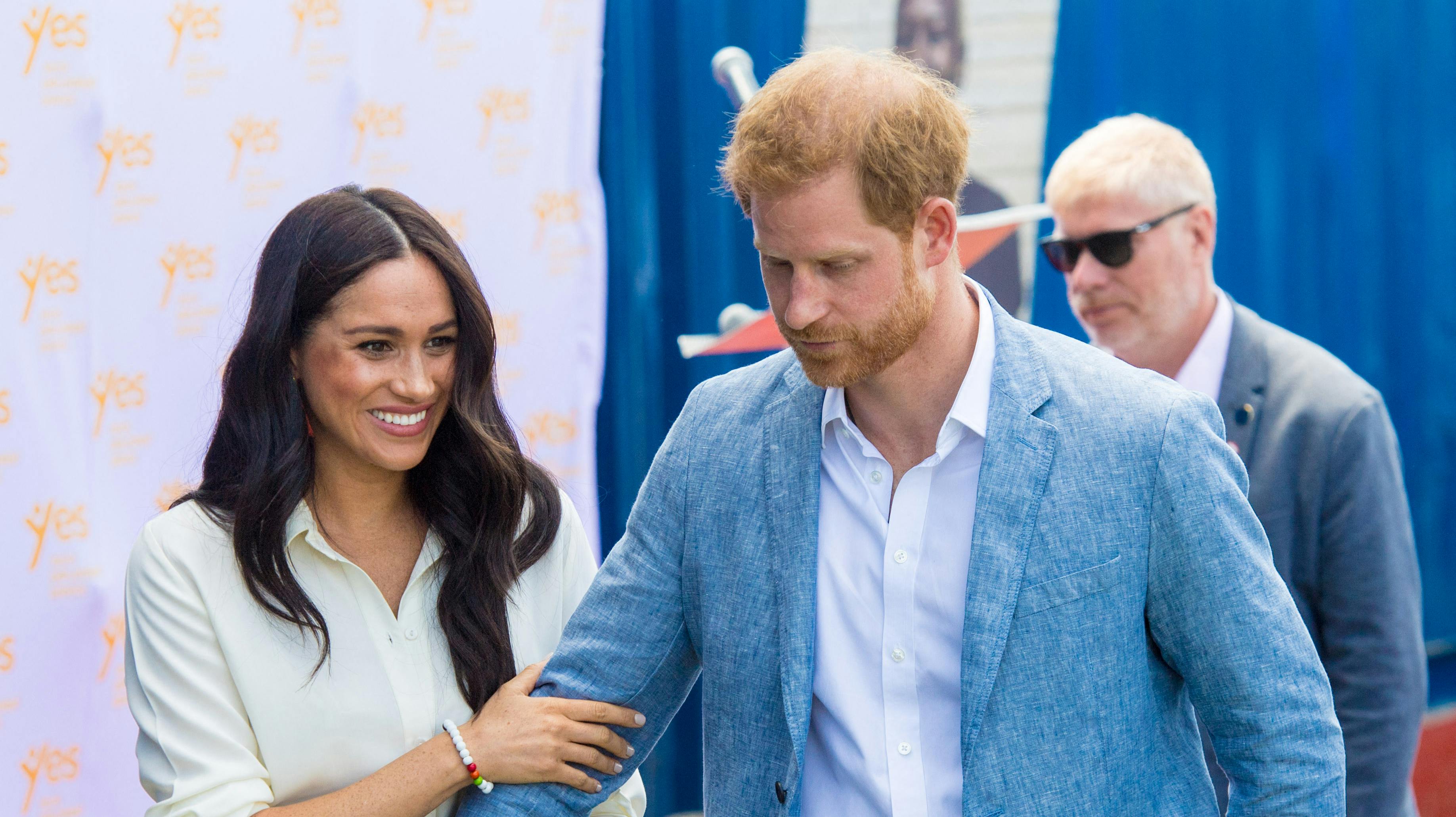 Normalt ser vi prins Harry og Meghan til officielle arrangementer som her.