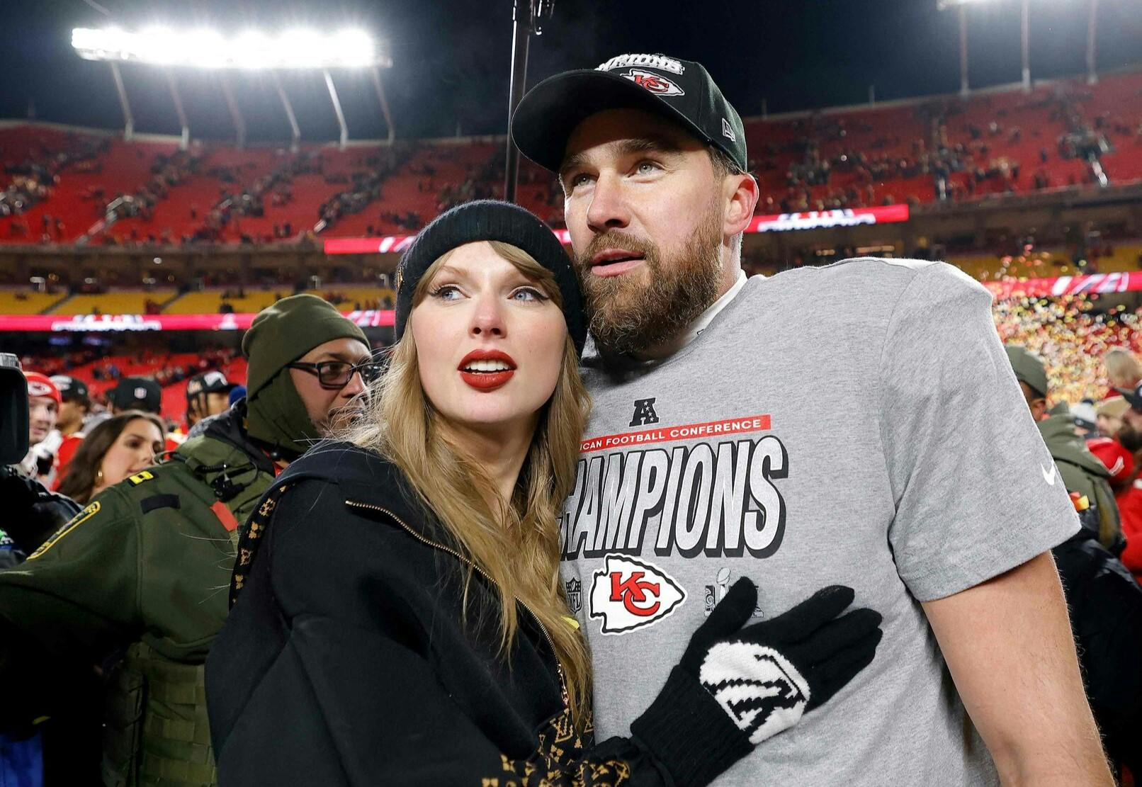 Taylor Swift og Travis Kelce var talk of the town sidste år. 
