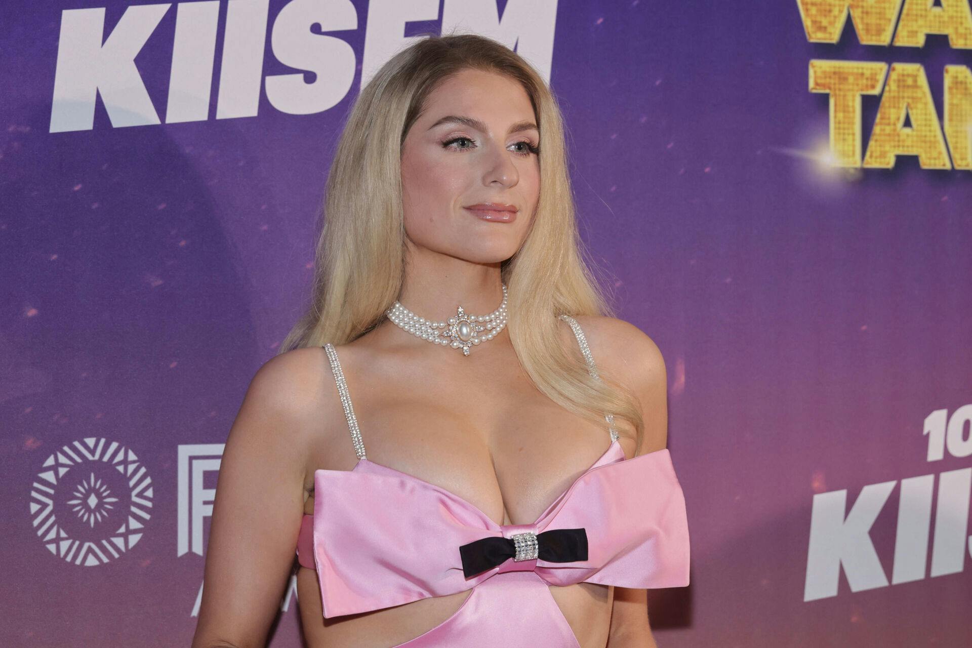 Meghan Trainor gav den gas i weekenden.