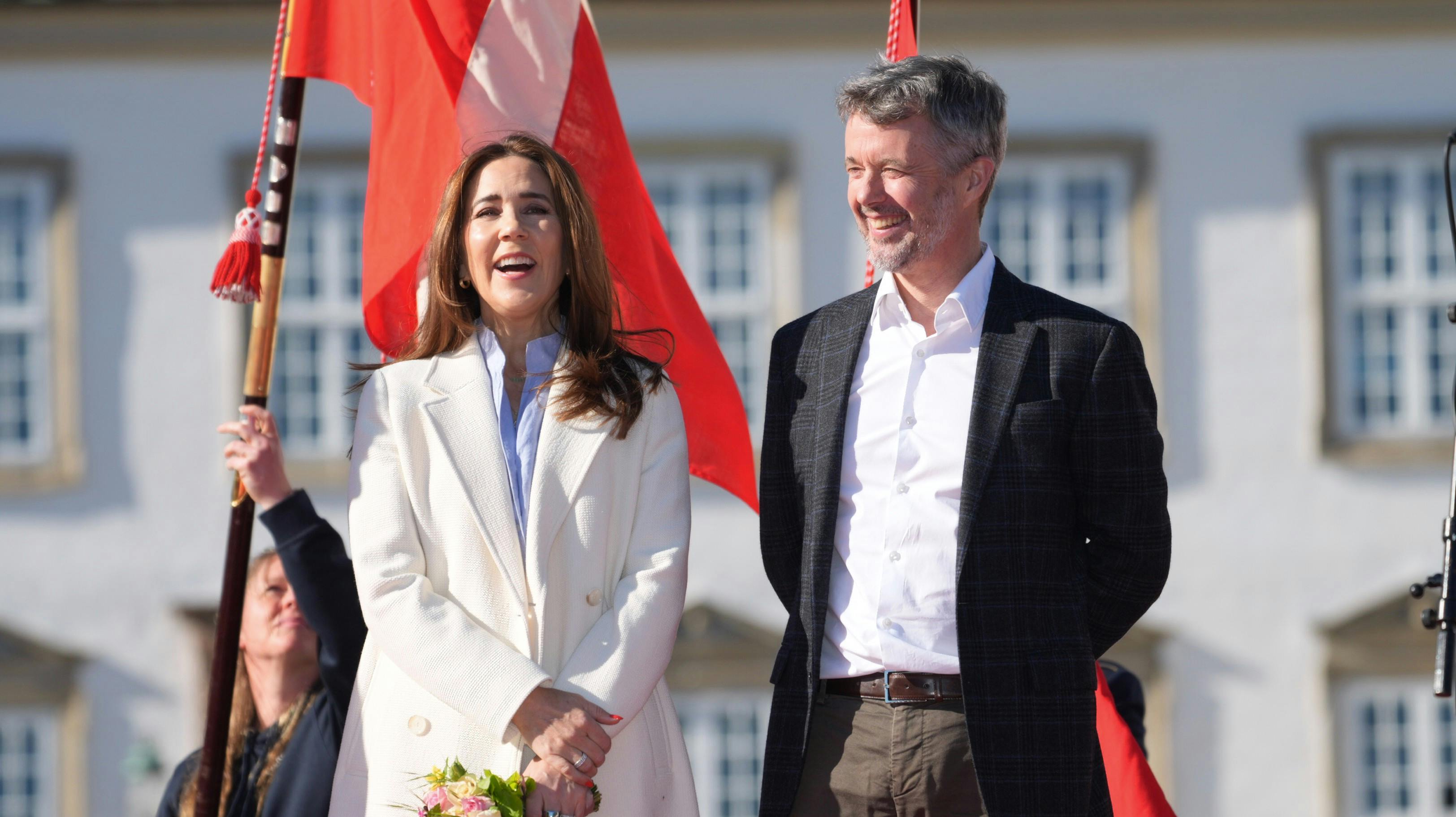 Kong Frederik vil sammen med familien træde frem på balkonen på Frederik VIII's Palæ, når han fylder 57 år 26. maj.