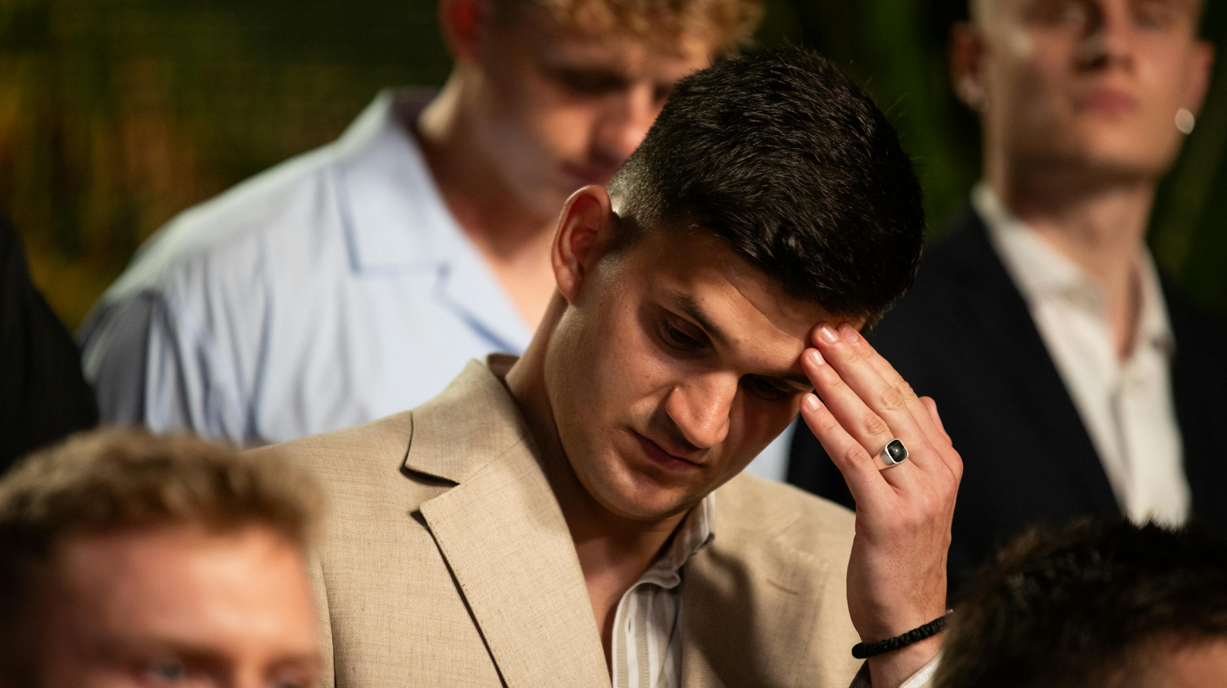 Dimitrije kommer ikke til at glemme første roseceremoni foreløbig.