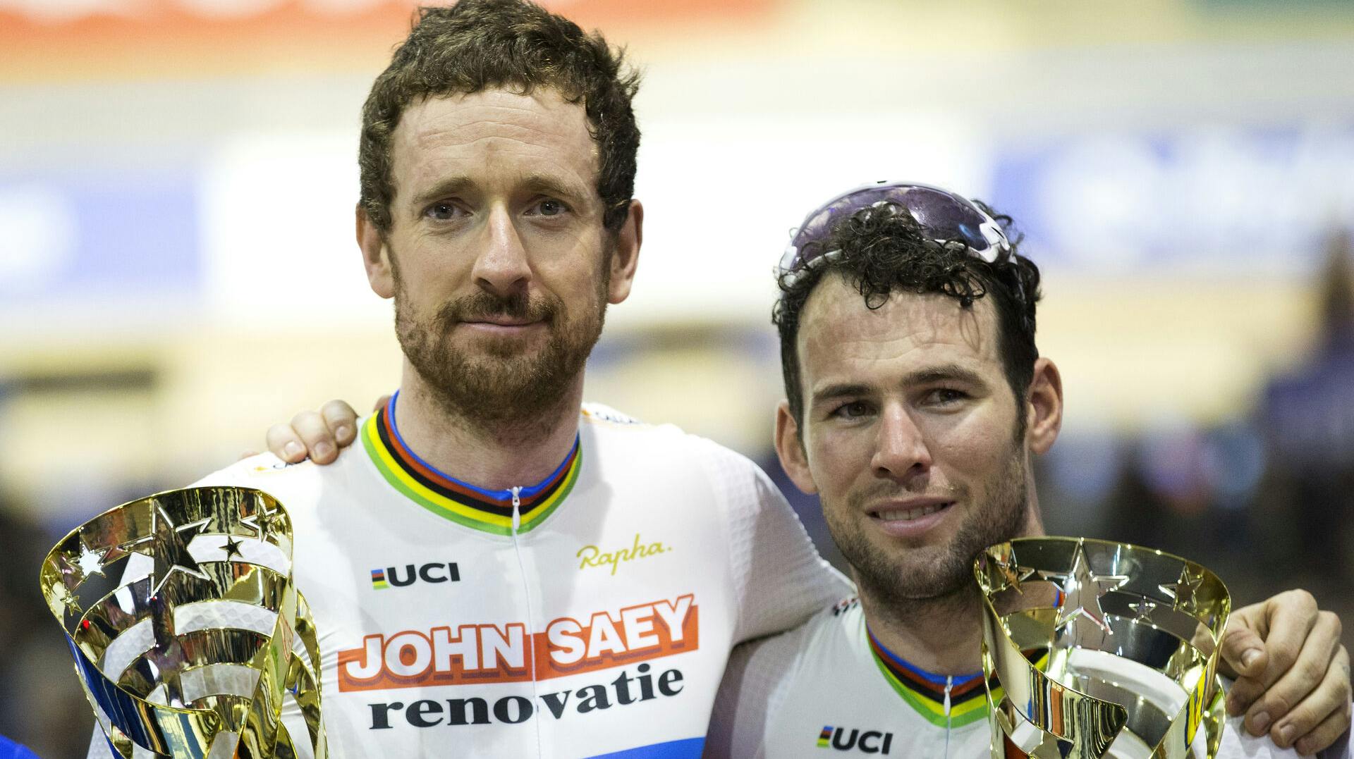 Den tidligere Tour de France-vinder og den femdobbelte OL-guldvinder, Bradley Wiggins (tv), åbner nu op om et voldsomt kokainmisbrug, som var tæt på at koste ham livet.