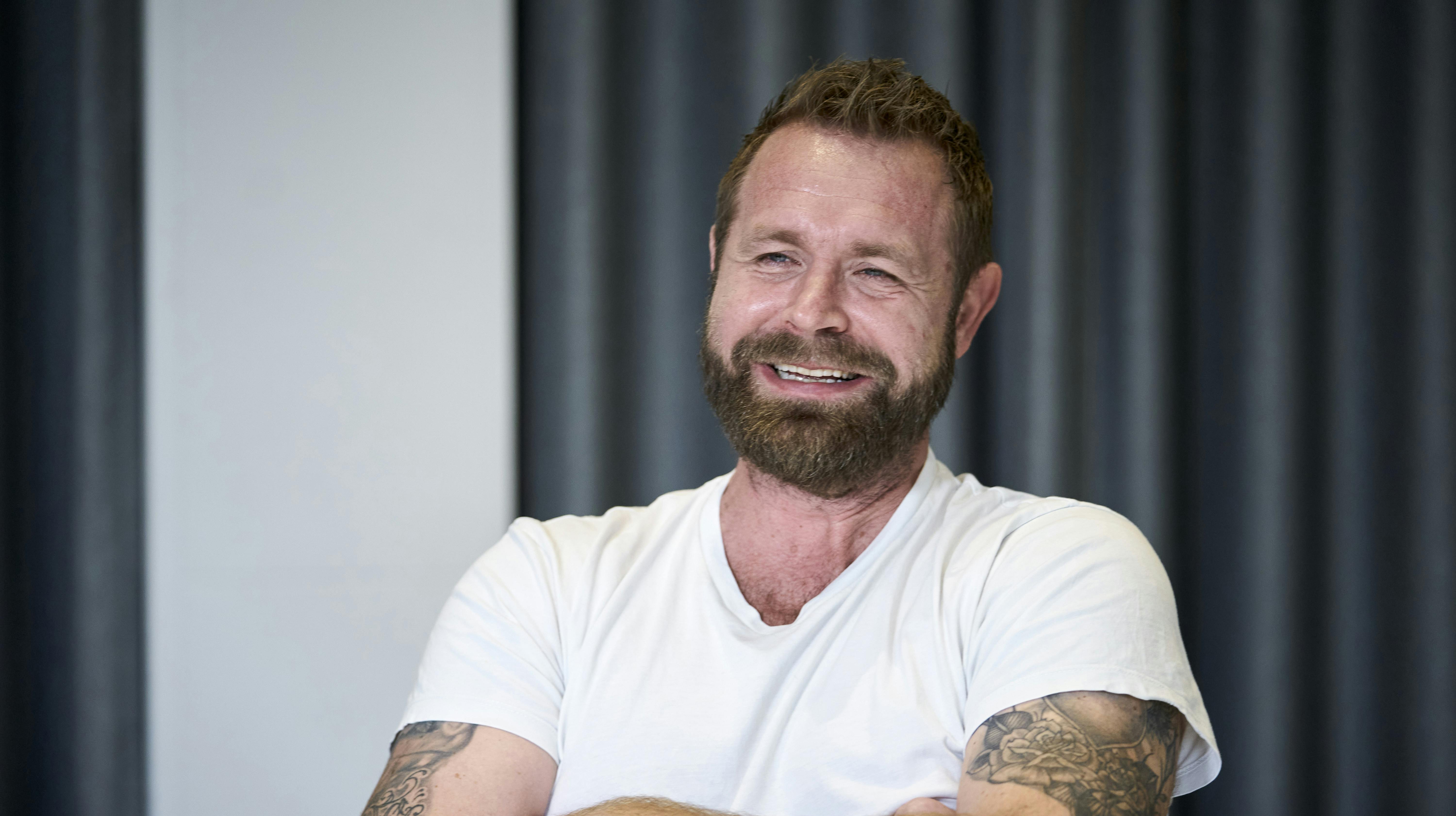 Joachim Boldsen nyder livet med fri i weekenderne.