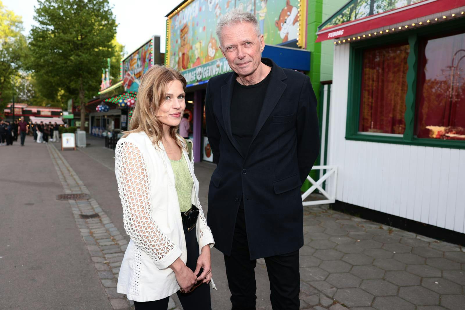 Klaus Riskær Pedersen og kæresten Tara.