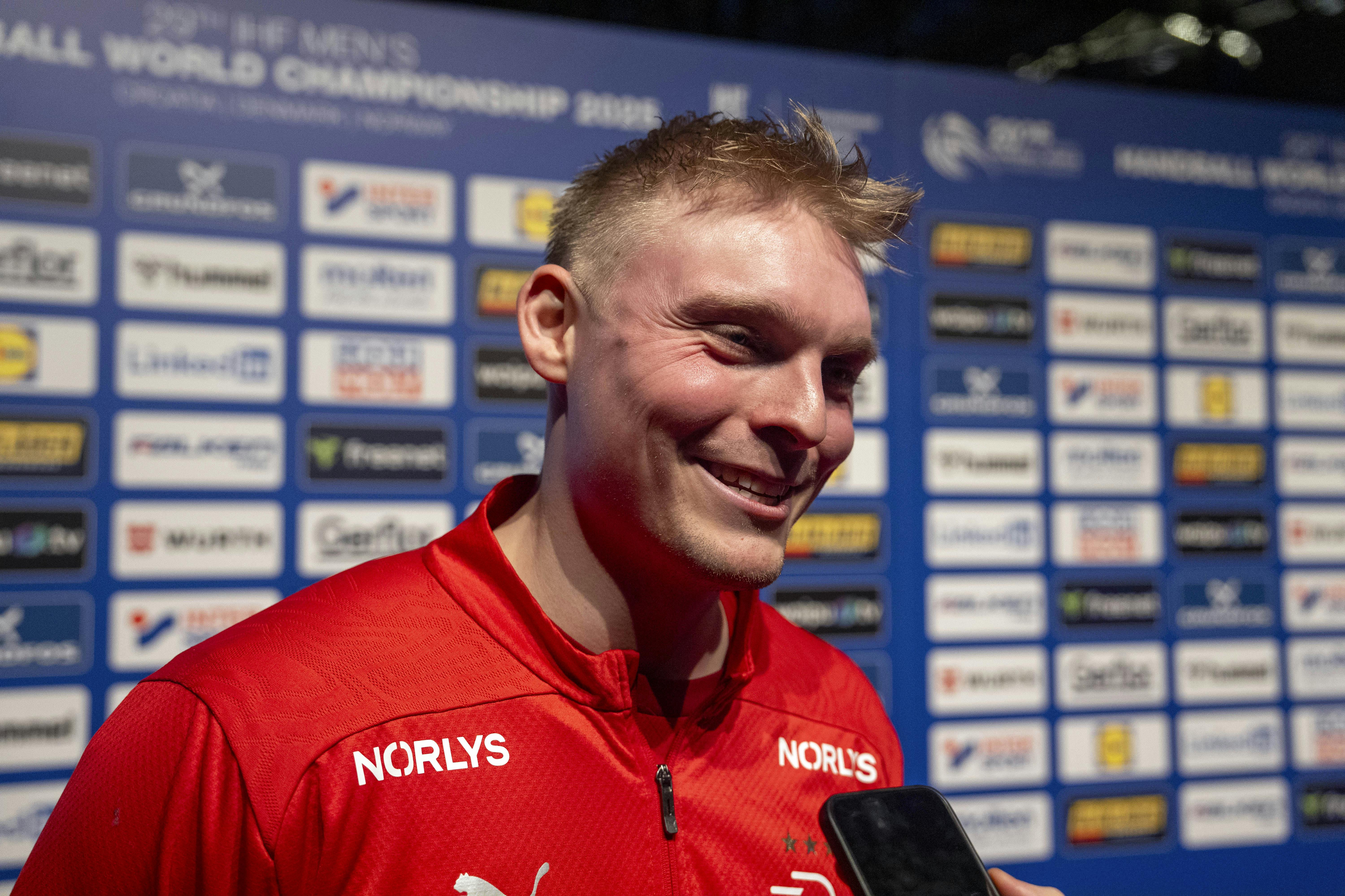 Emil Bergholt fik en drømmeslutrundedebut, da han var med til at vinde VM-guld.&nbsp;