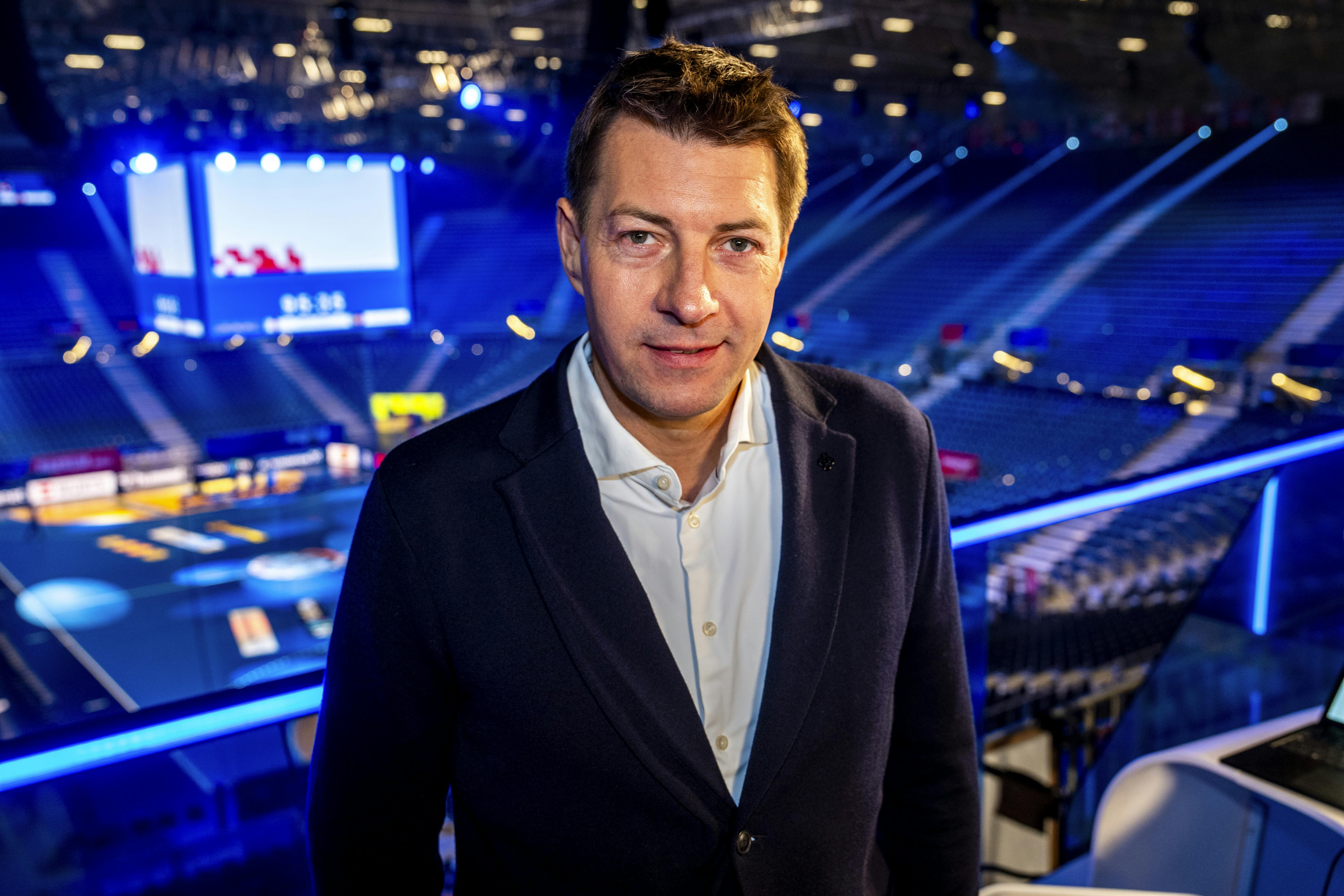 Morten Ankerdal under VM-slutrunden i januar.