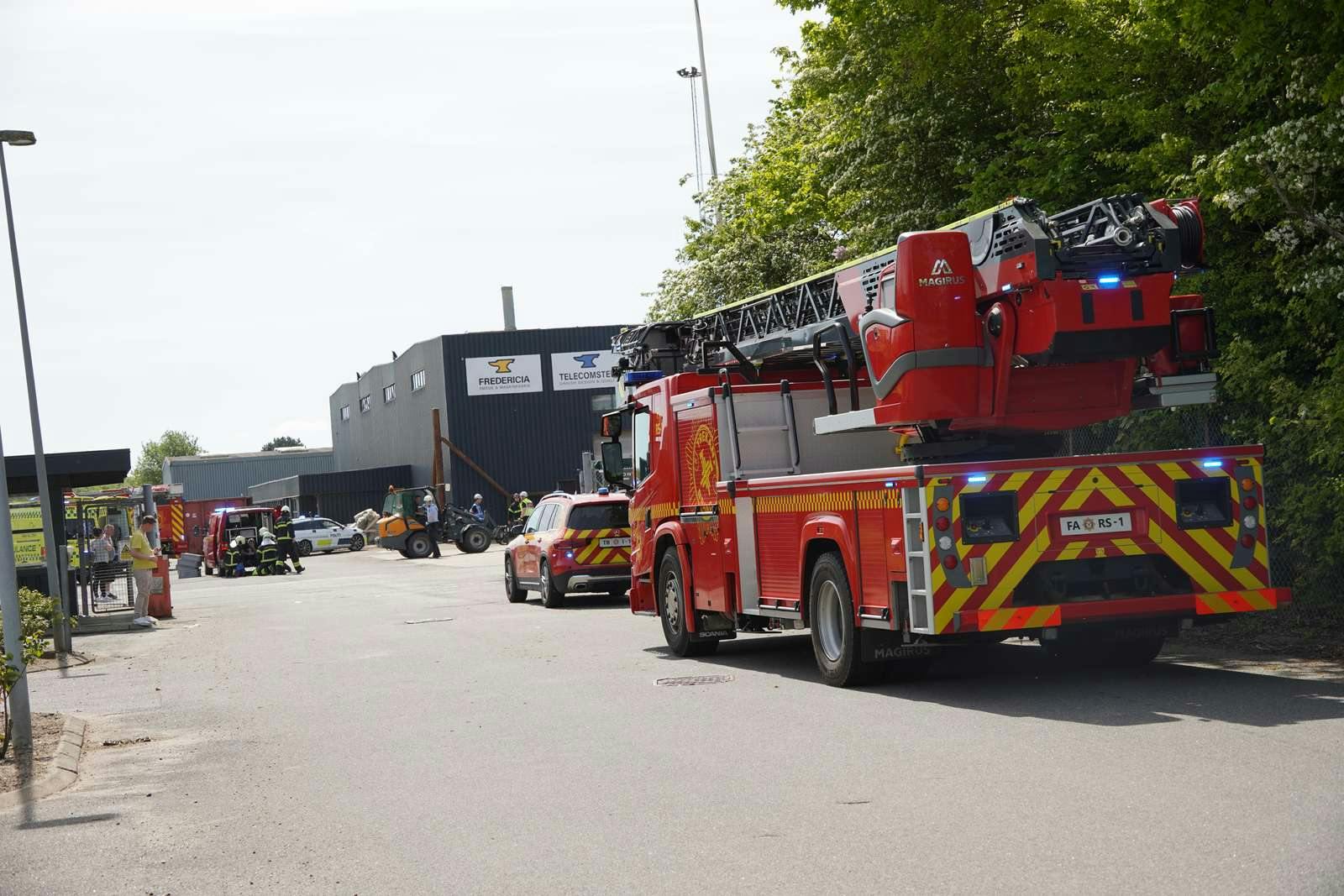 En 51-årig mand mistede onsdag livet i en arbejdsulykke.