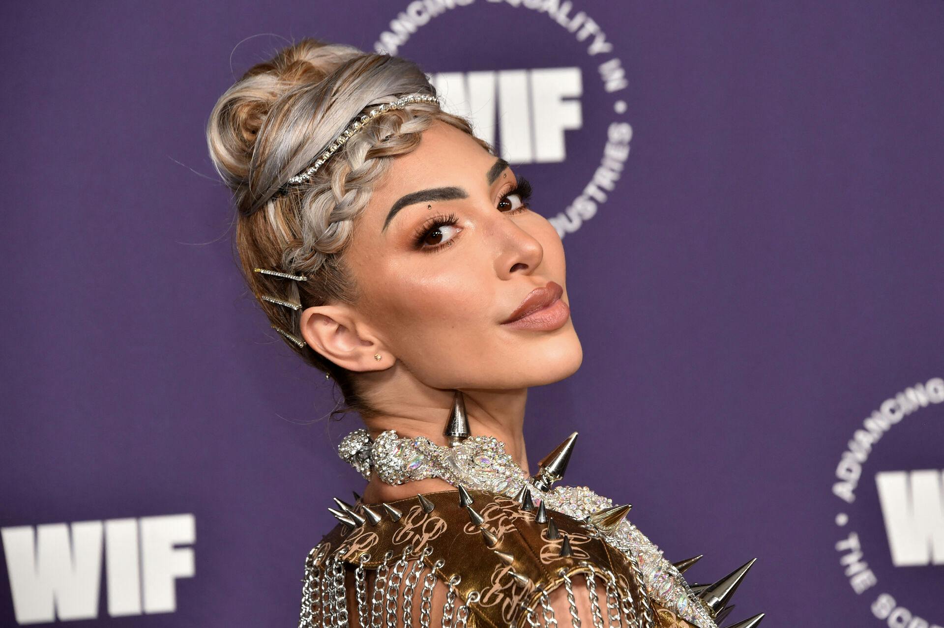 US television personality Farrah Abraham attends the 2021 Women in Film (WIF) Honors celebrating "Trailblazers of the New Normal" at the Academy Museum of Motion Pictures in Los Angeles, California, on October 6, 2021. Chris Delmas / AFP