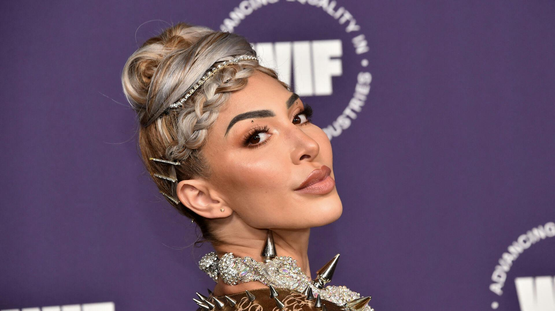 US television personality Farrah Abraham attends the 2021 Women in Film (WIF) Honors celebrating "Trailblazers of the New Normal" at the Academy Museum of Motion Pictures in Los Angeles, California, on October 6, 2021. Chris Delmas / AFP