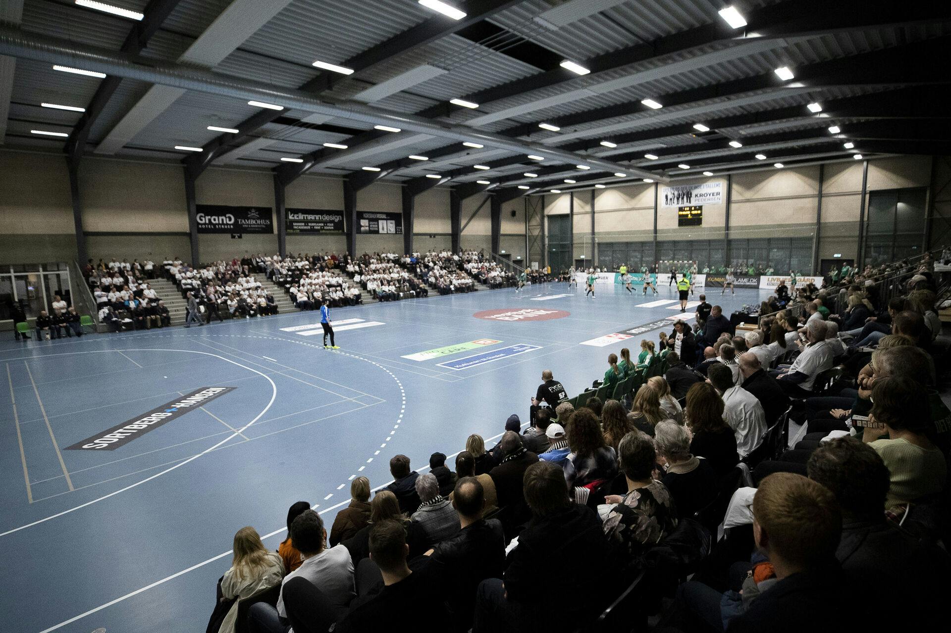Struer Energi Park under HTH Liga kampen mellem TTH Holstebro og Viborg HK, i Struer Energi Park, mandag den 27 januar 2020. Foto: Johnny Pedersen