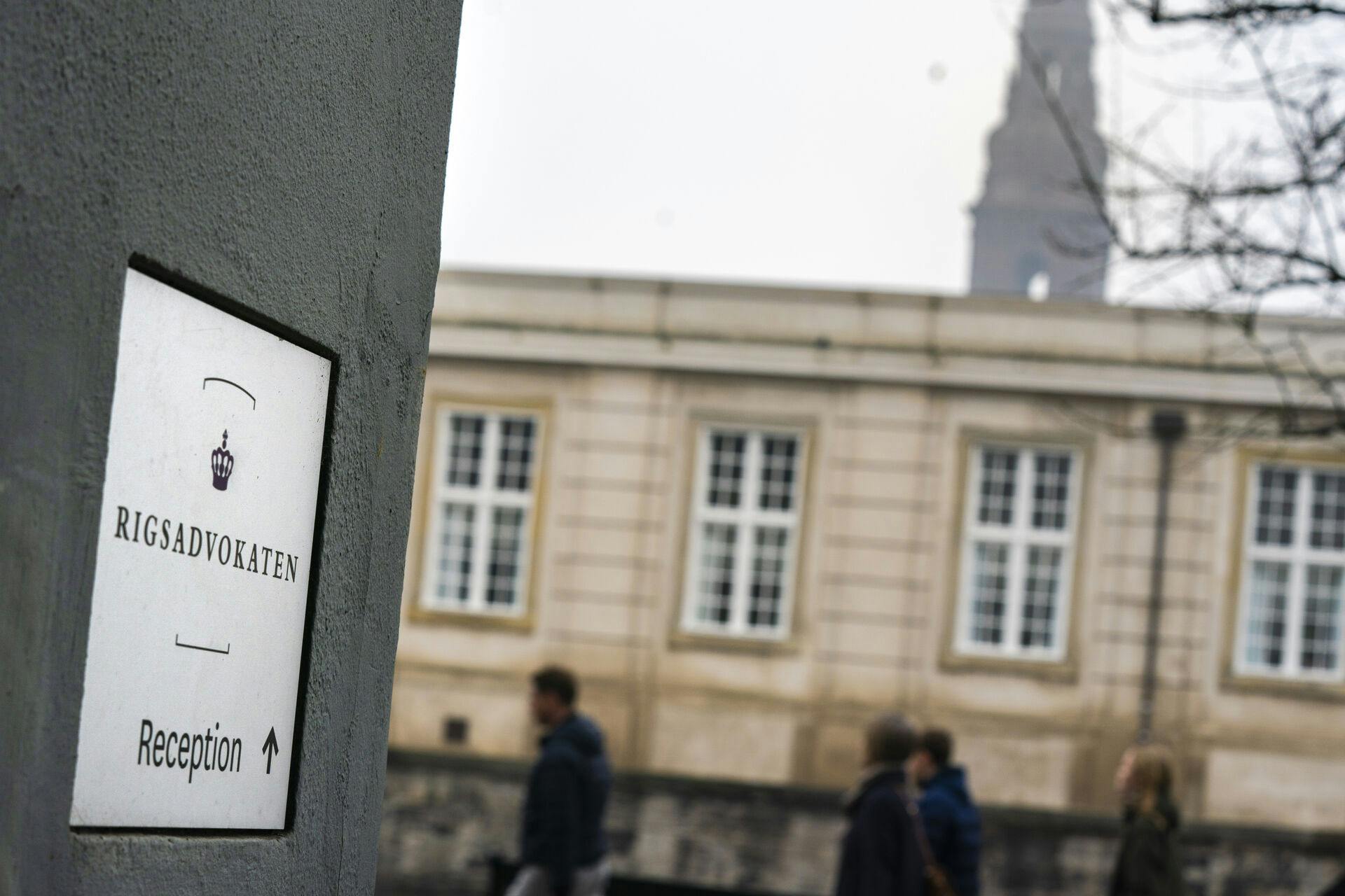 Rigsadvokatens kontor i København, torsdag den 16. februar 2023.