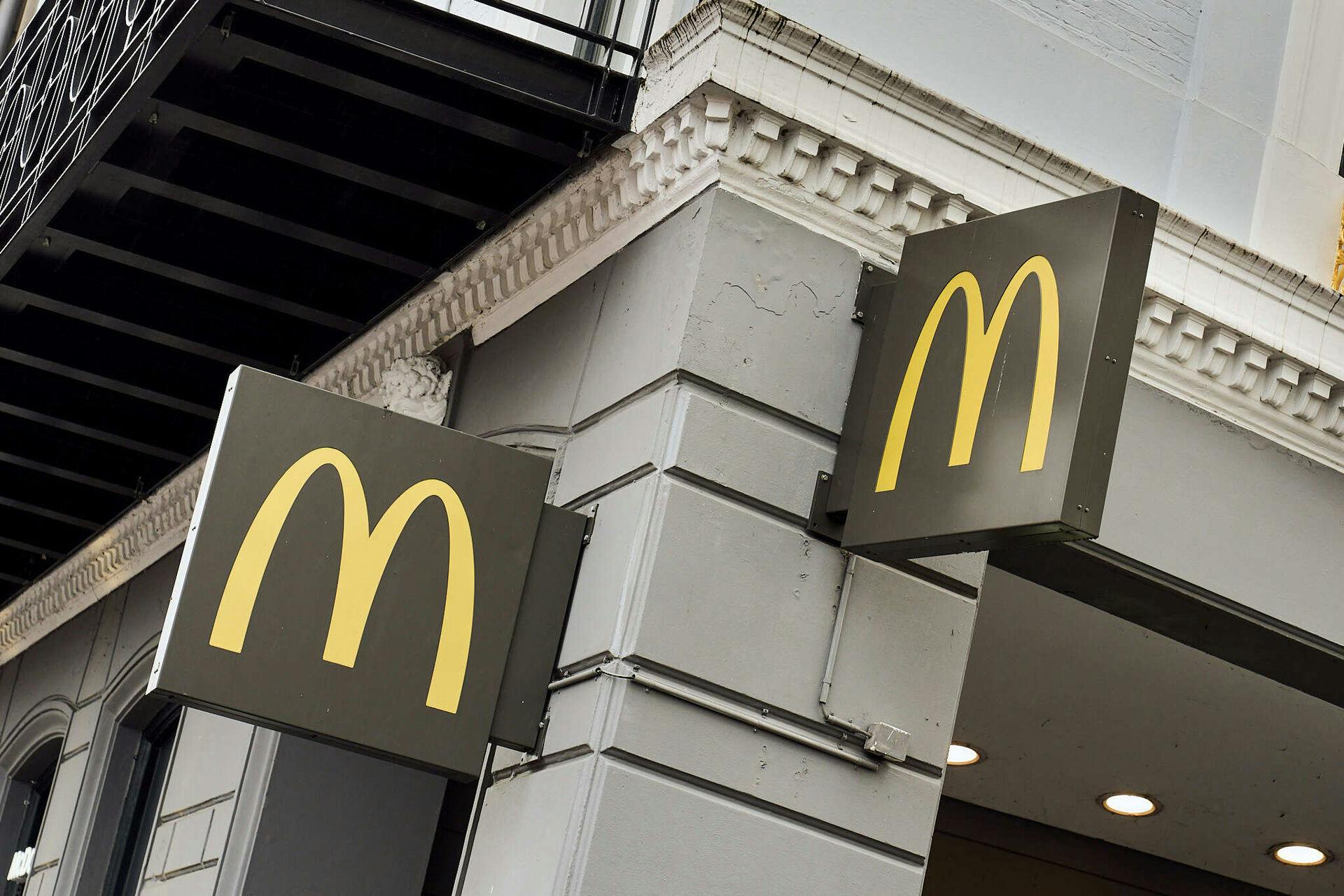 McDonalds ved Kongens Nytorv i København tirsdag den 25. marts 2025. (Foto: Thomas Traasdahl/Scanpix 2025)