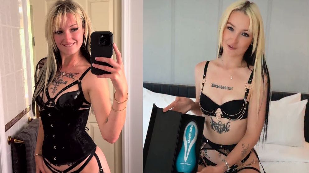 Only Fans-modellen Maddi Miller har oplevet, at en kæreste abonnerede på en anden. 