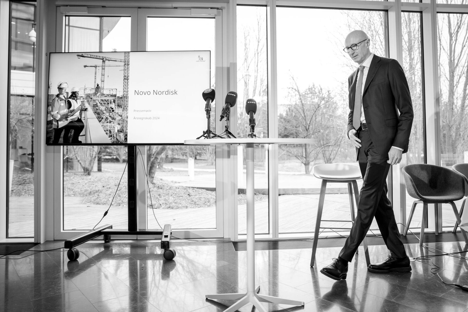 Vejen fra toppen til udgangen er meget kort - bare spørg nu forhenværende administrerende direktør Lars Fruergaard Jørgensen fra Novo.