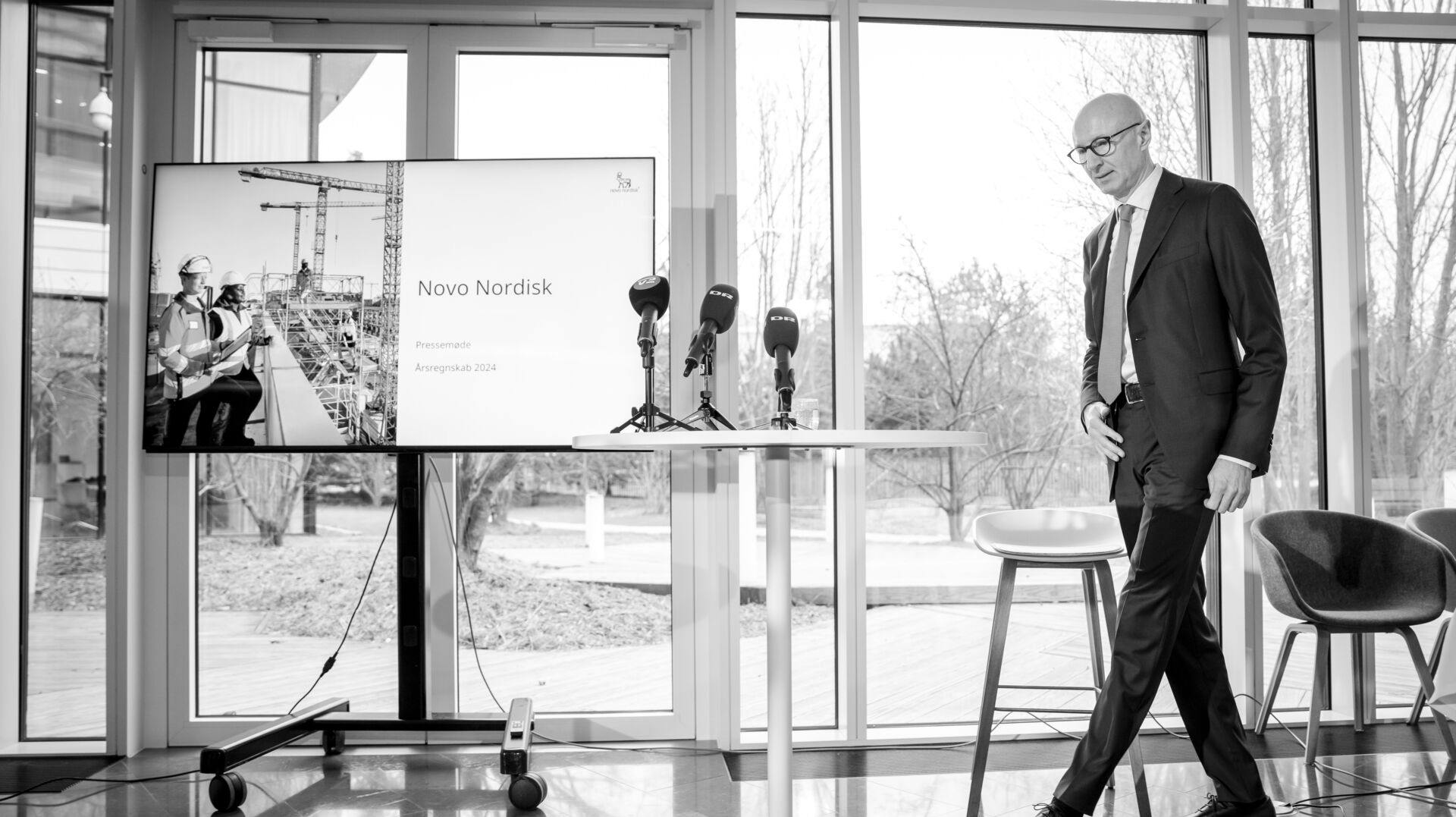 Vejen fra toppen til udgangen er meget kort - bare spørg nu forhenværende administrerende direktør Lars Fruergaard Jørgensen fra Novo.