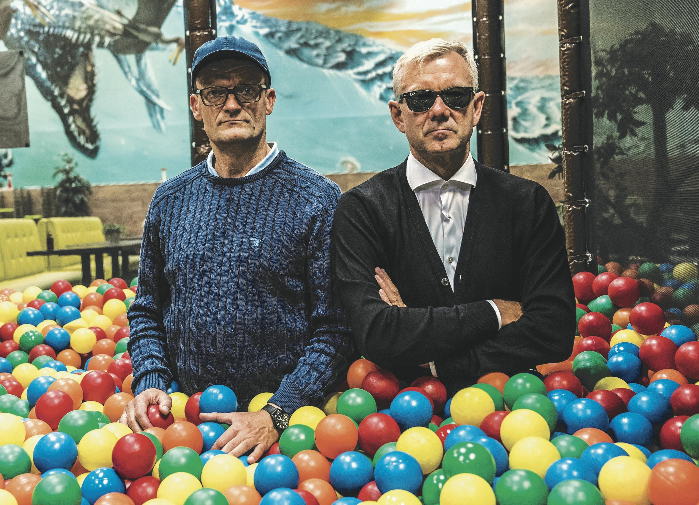 Hvis der er to, der holder sammen i dansk showbizz, så det er d'herrer Frank Hvam og Casper Christensen. 