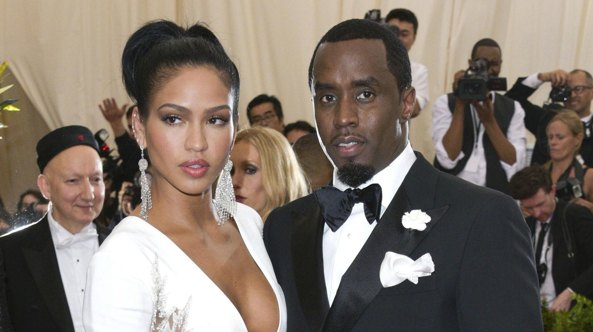 Cassie Ventura med Sean "Diddy" Combs til Met Gala i 2015.