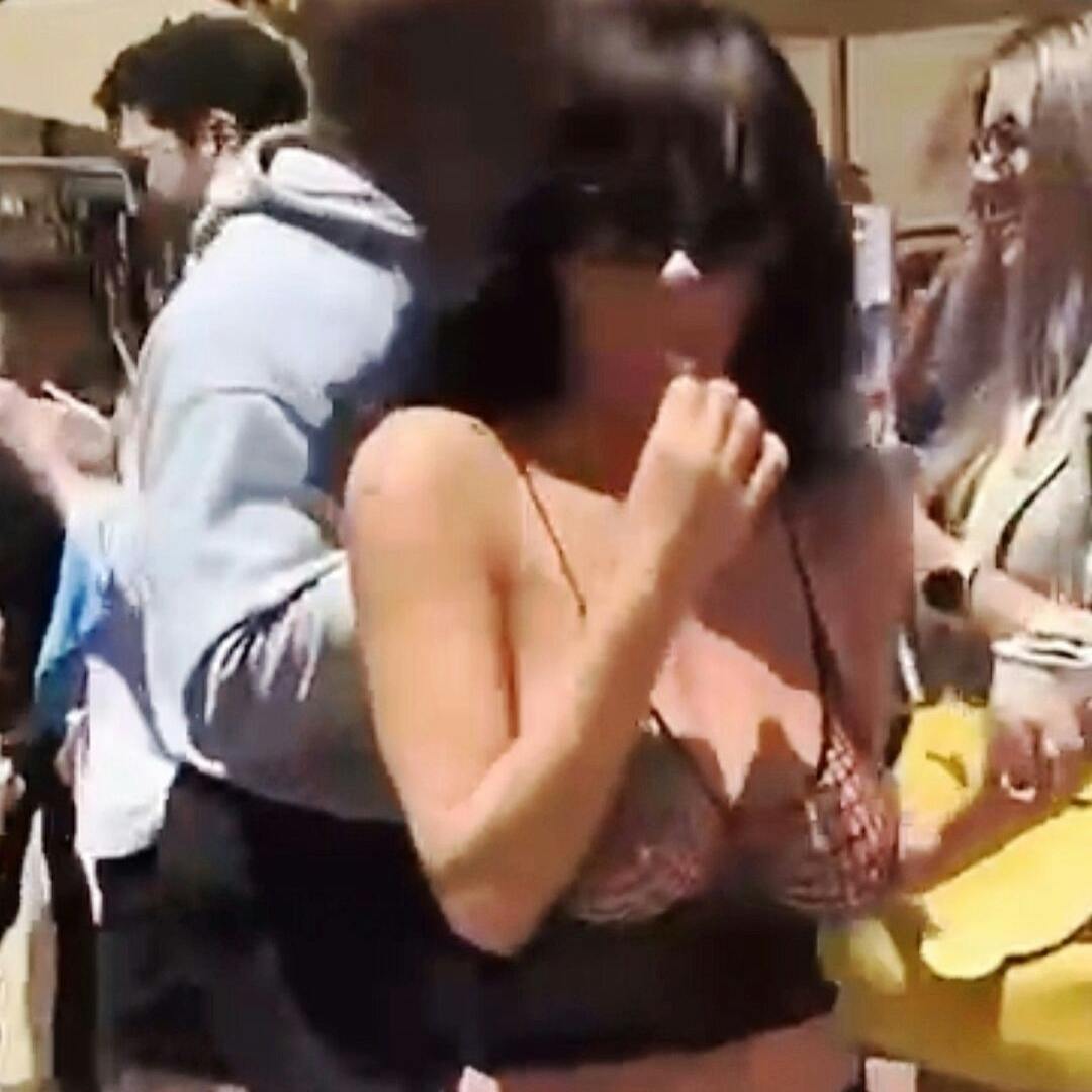 Mallorca, SPAIN - Kanye West and Bianca Censori step out from their Mallorca villa for a relaxed stroll. Joined by Bianca's sister Angelina, the trio stops for ice cream, capturing a rare everyday moment. Pictured: Kanye West, Bianca Censori BACKGRID USA 17 MAY 2025 USA: +1 310 798 9111 / usasales@backgrid.com UK: +44 208 344 2007 / uksales@backgrid.com *UK Clients - Pictures Containing Children Please Pixelate Face Prior To Publication*