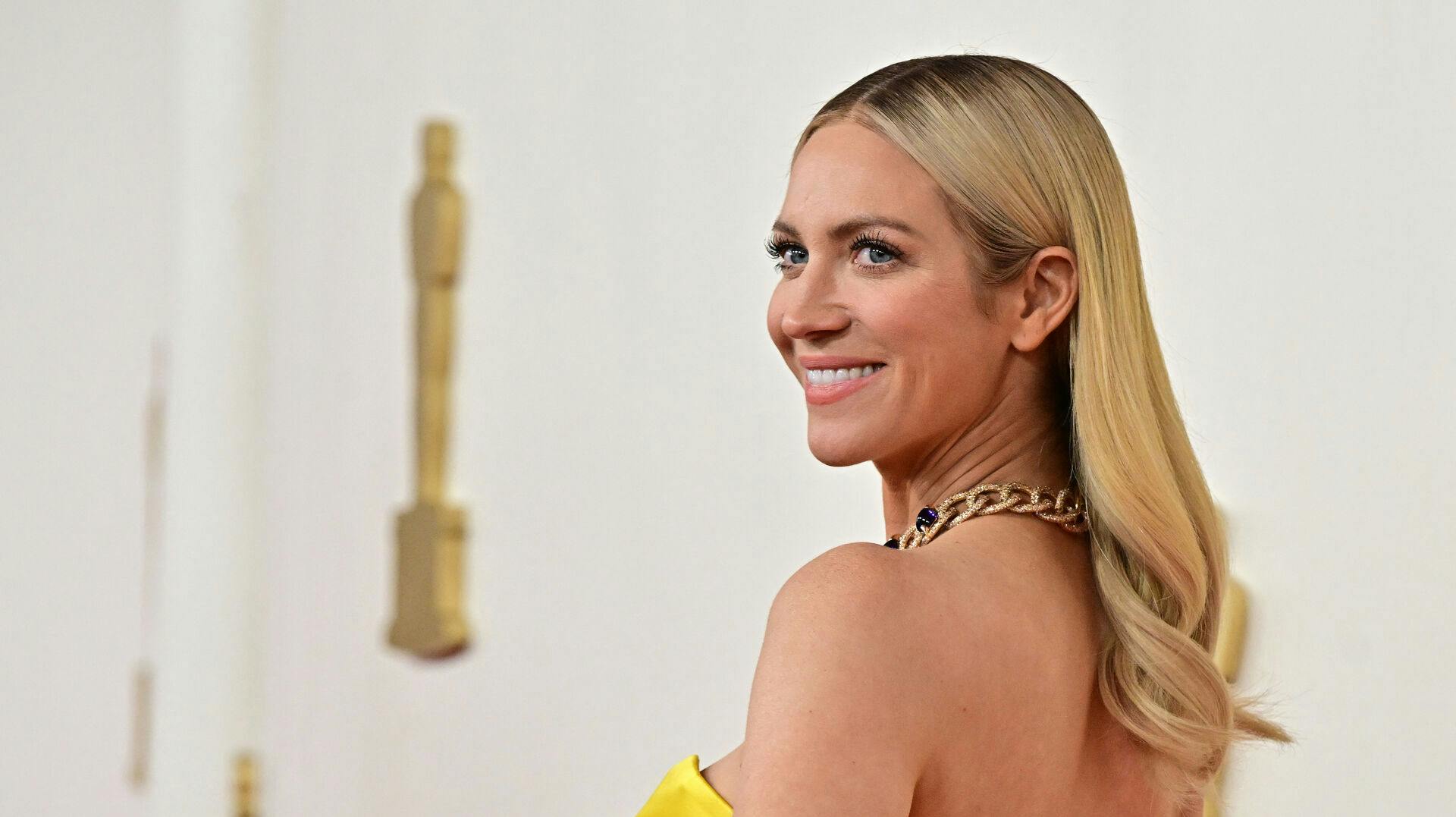 US actress Brittany Snow attends the 96th Annual Academy Awards at the Dolby Theatre in Hollywood, California on March 10, 2024. Frederic J. Brown / AFP
